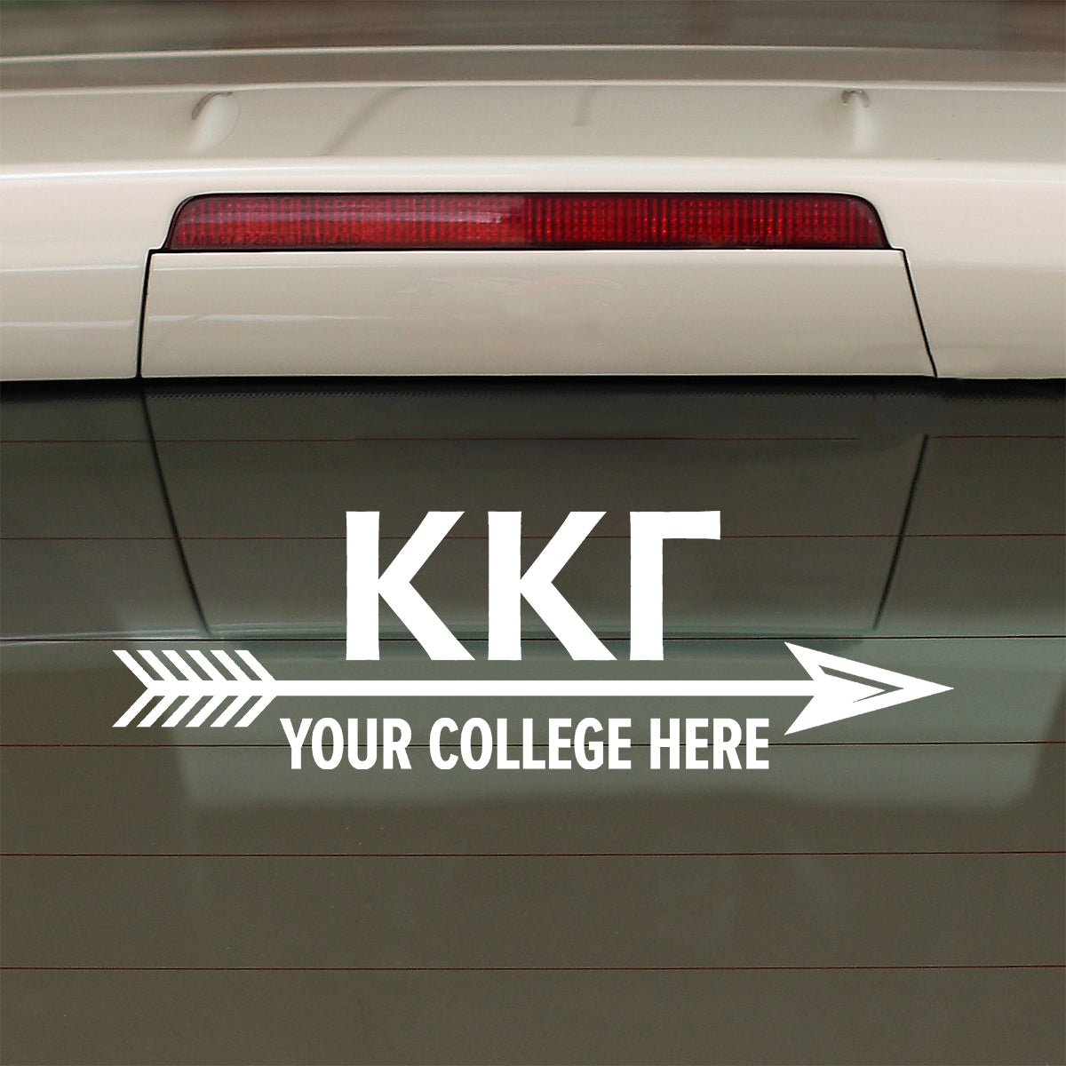 Brit and Bee Sorority Arrow Decal - Kappa Kappa Gamma