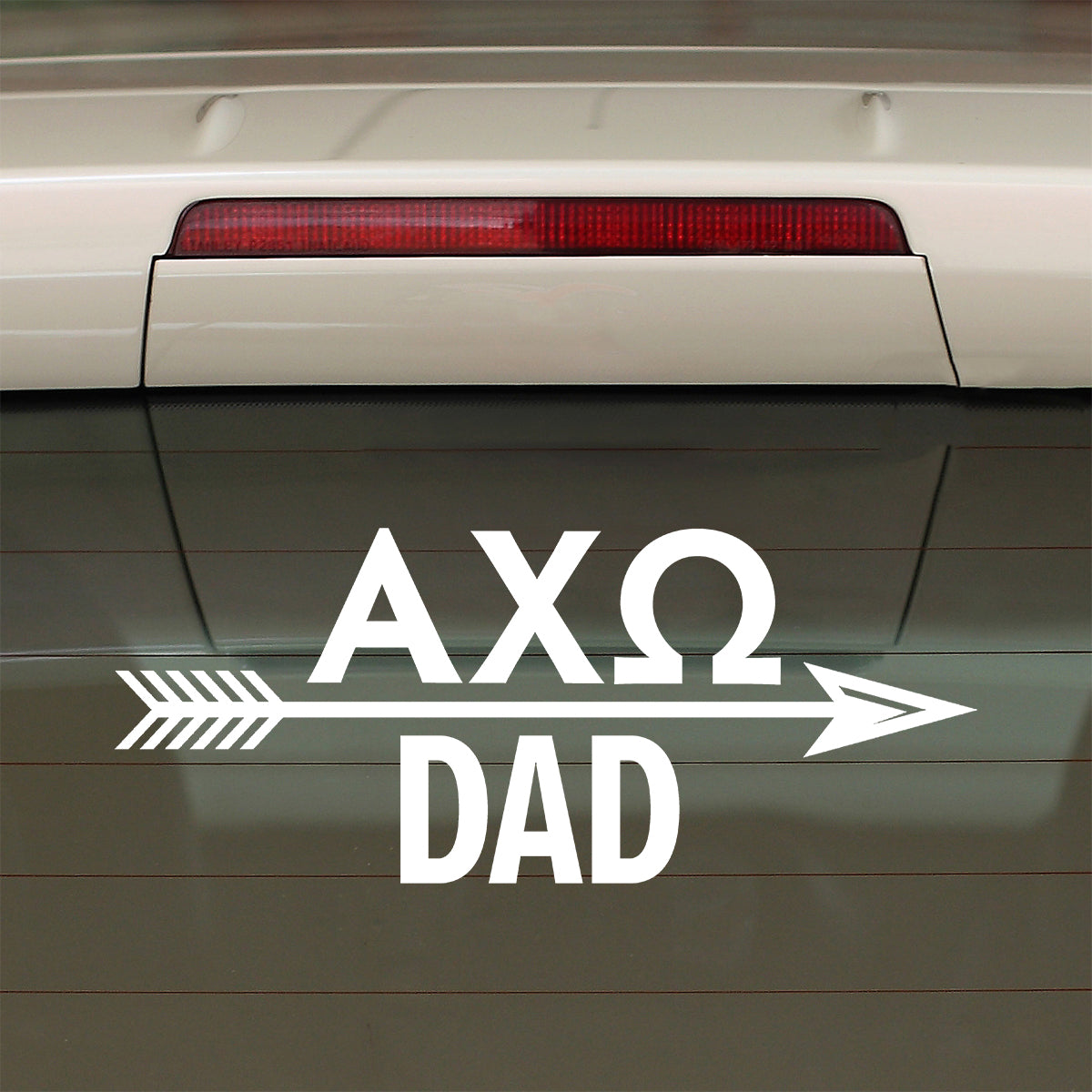 Brit and Bee Sorority Arrow Decal - Alpha Chi Omega