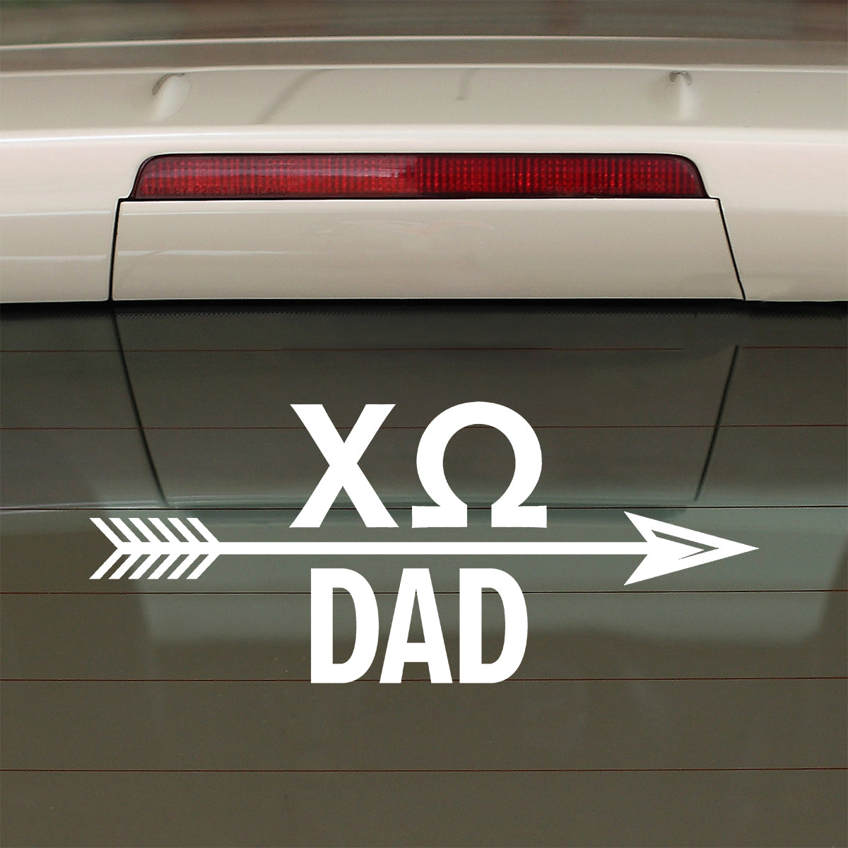 Brit and Bee Sorority Arrow Decal - Chi Omega