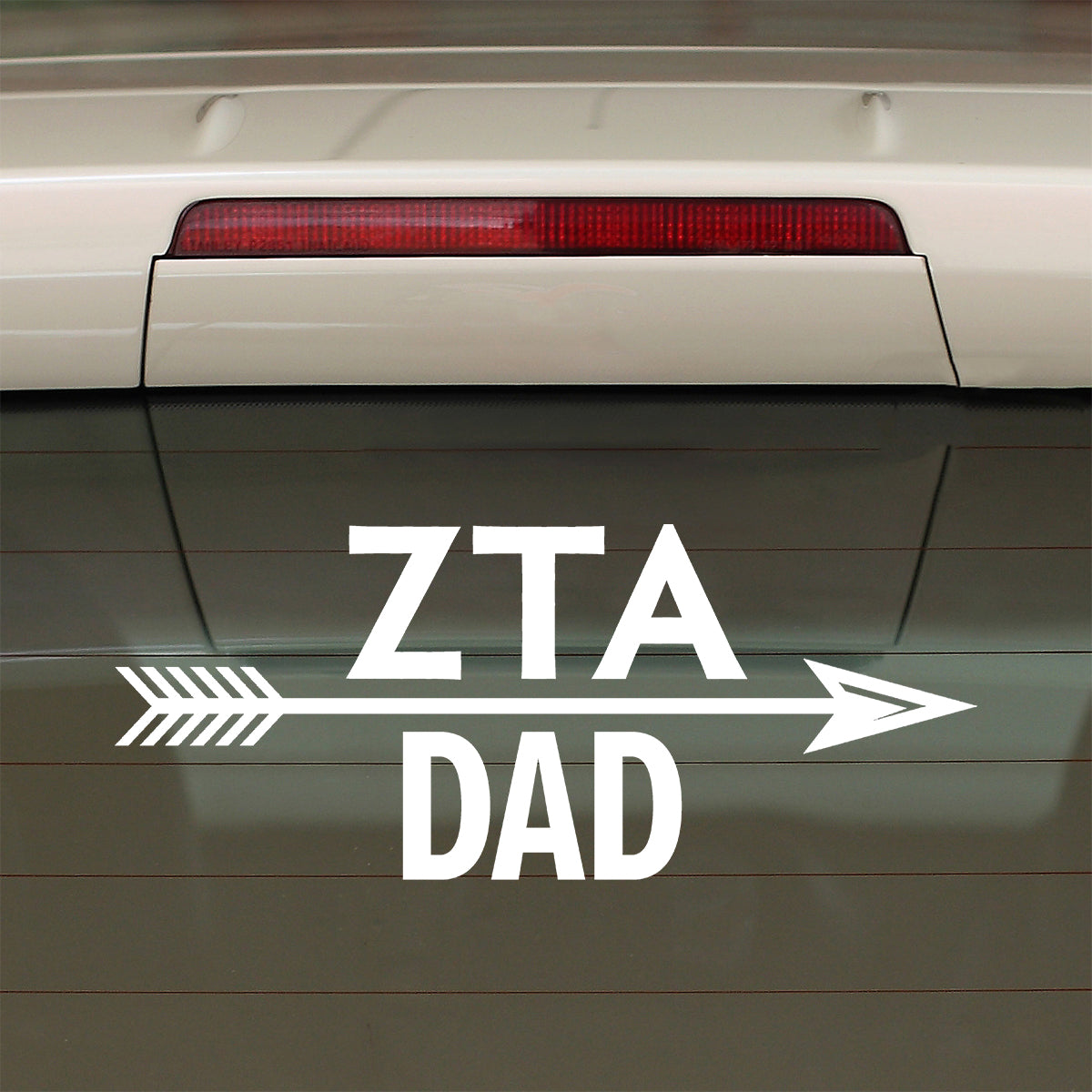 Brit and Bee Sorority Arrow Decal - Zeta Tau Alpha