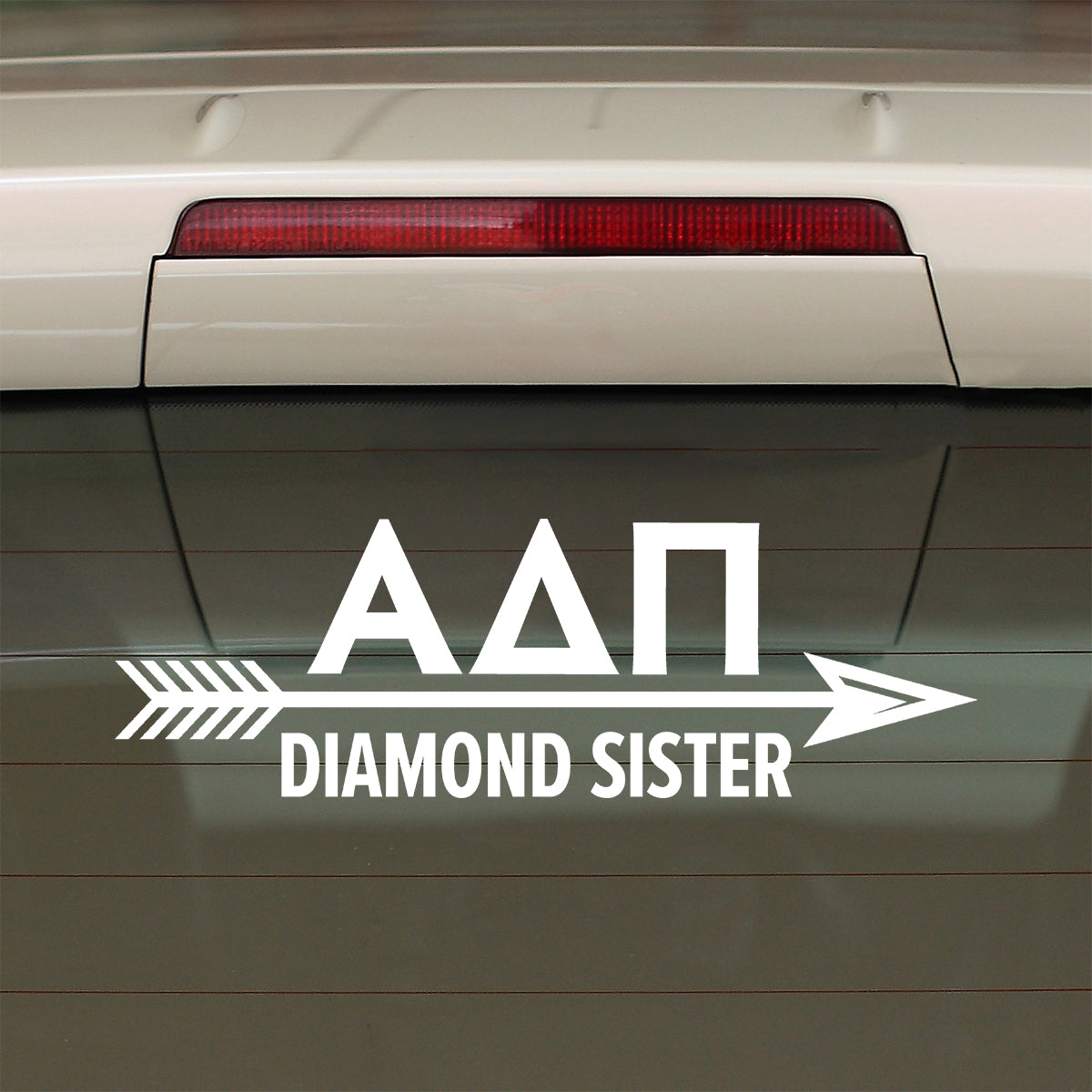 Brit and Bee Sorority Arrow Decal - Alpha Delta Pi
