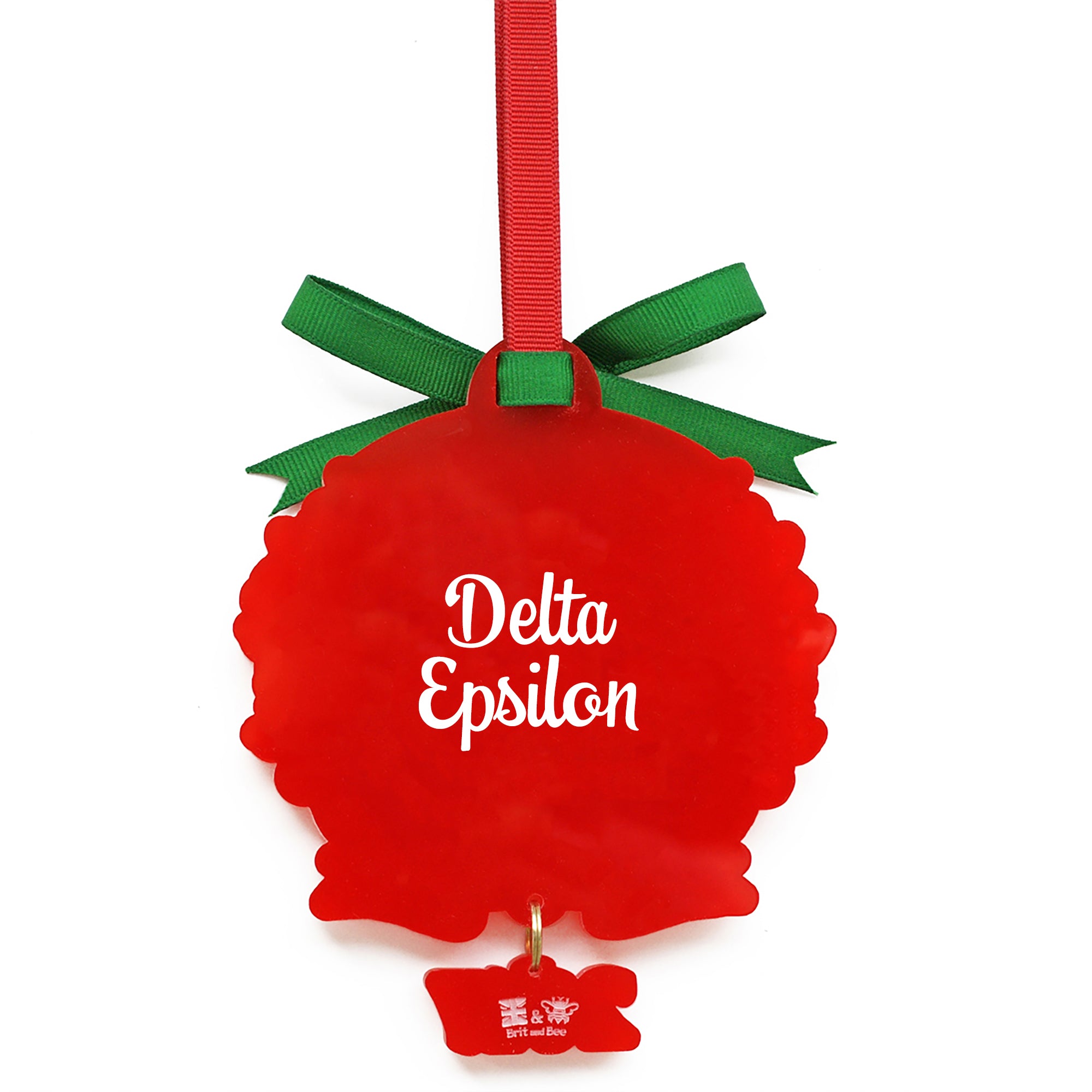 Alpha Gamma Delta Sorority Ornament | Brit and Bee