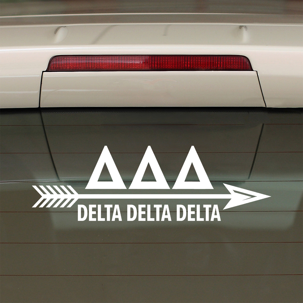 Brit and Bee Sorority Arrow Decal - Delta Delta Delta