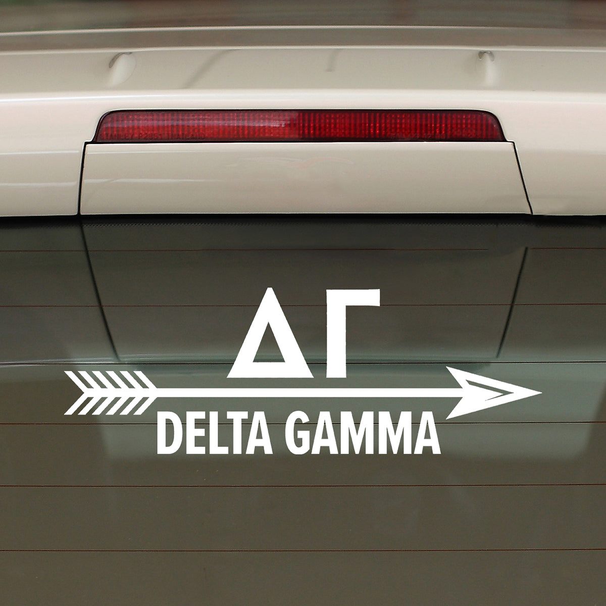 Brit and Bee Sorority Arrow Decal - Delta Gamma
