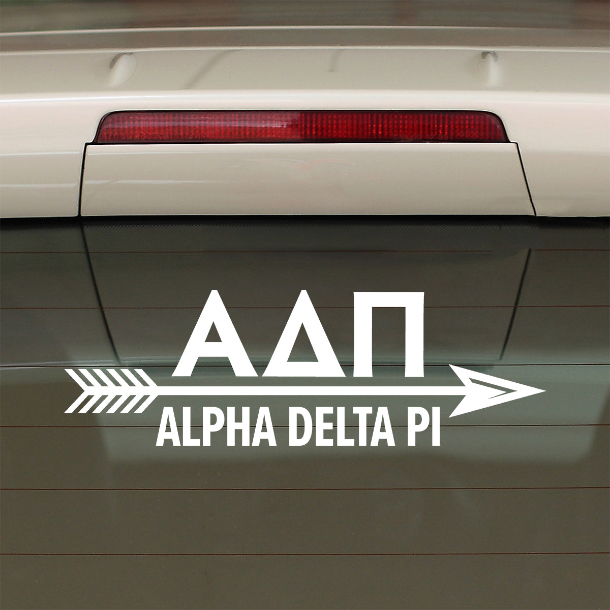 Brit and Bee Sorority Arrow Decal - Alpha Delta Pi