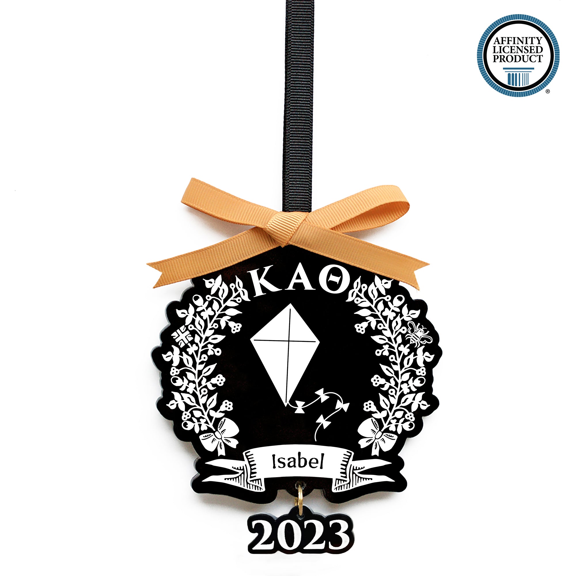 Kappa Alpha Theta Ornament | Brit and Bee