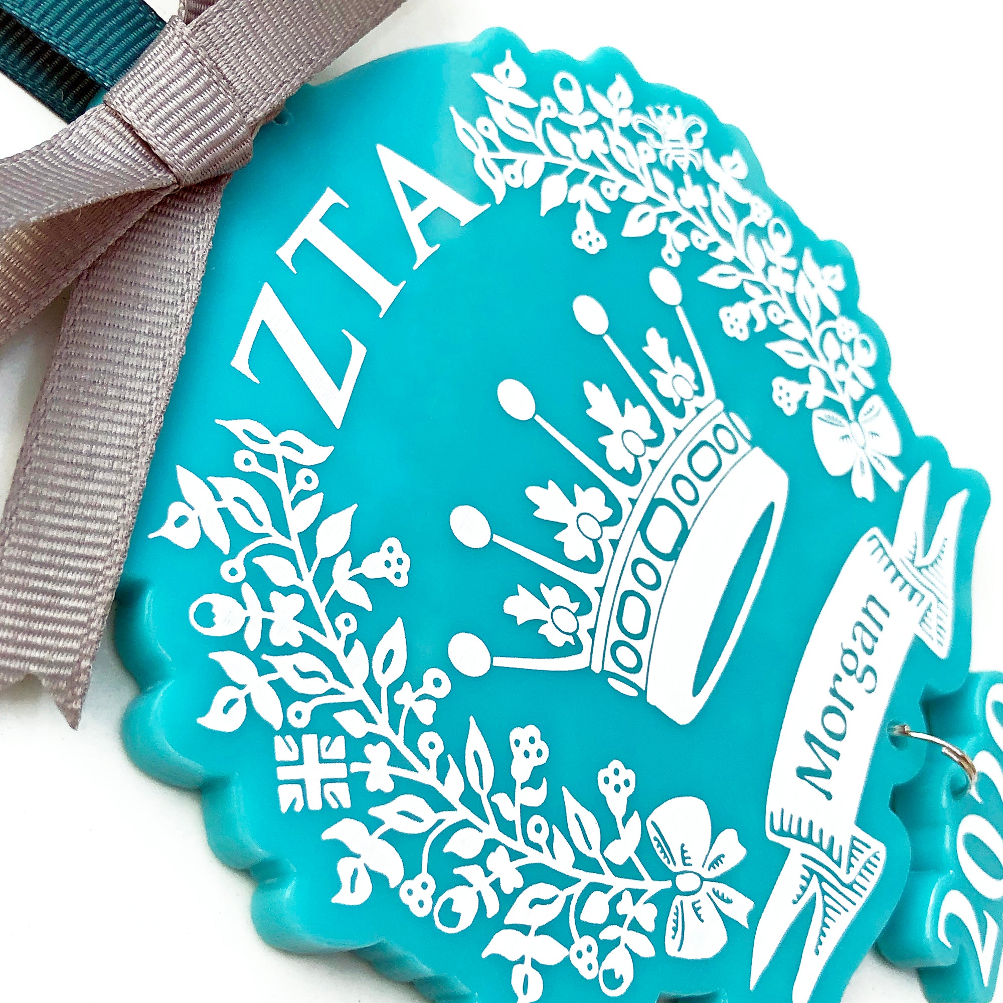 Zeta Tau Alpha Ornament | Brit and Bee