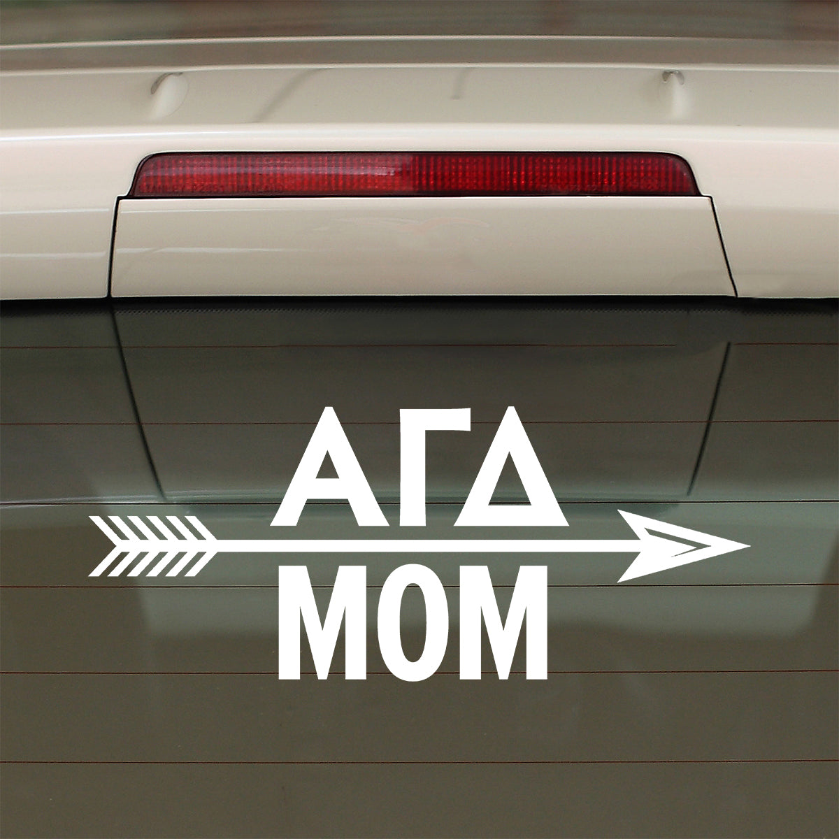 Brit and Bee Sorority Arrow Decal - Alpha Gamma Delta
