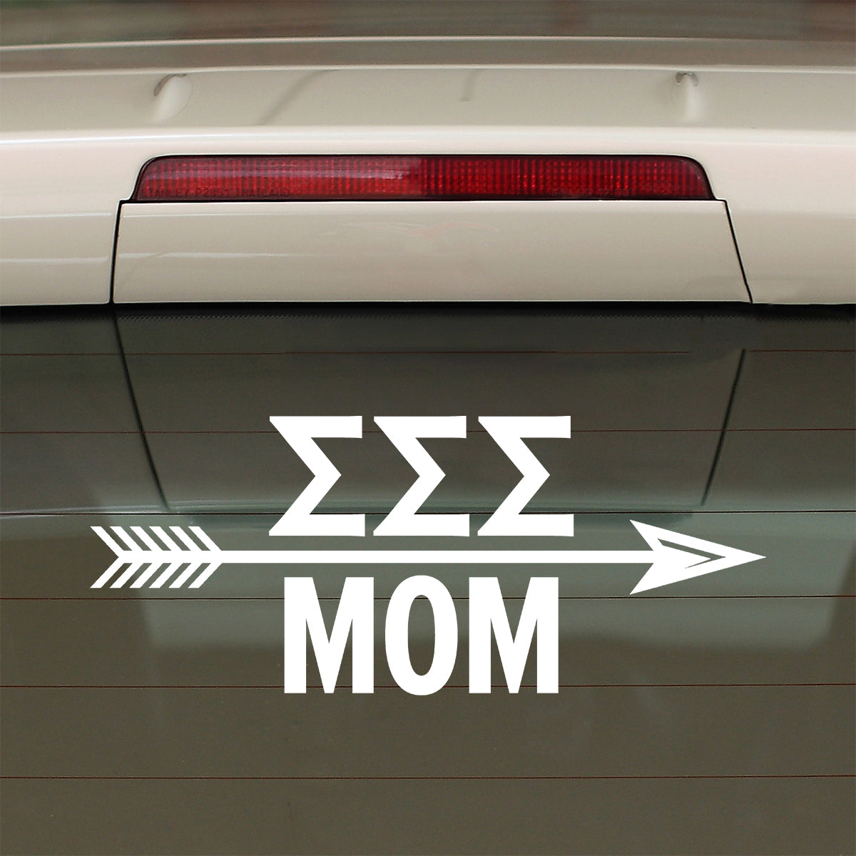 Brit and Bee Sorority Arrow Decal - Sigma Sigma Sigma