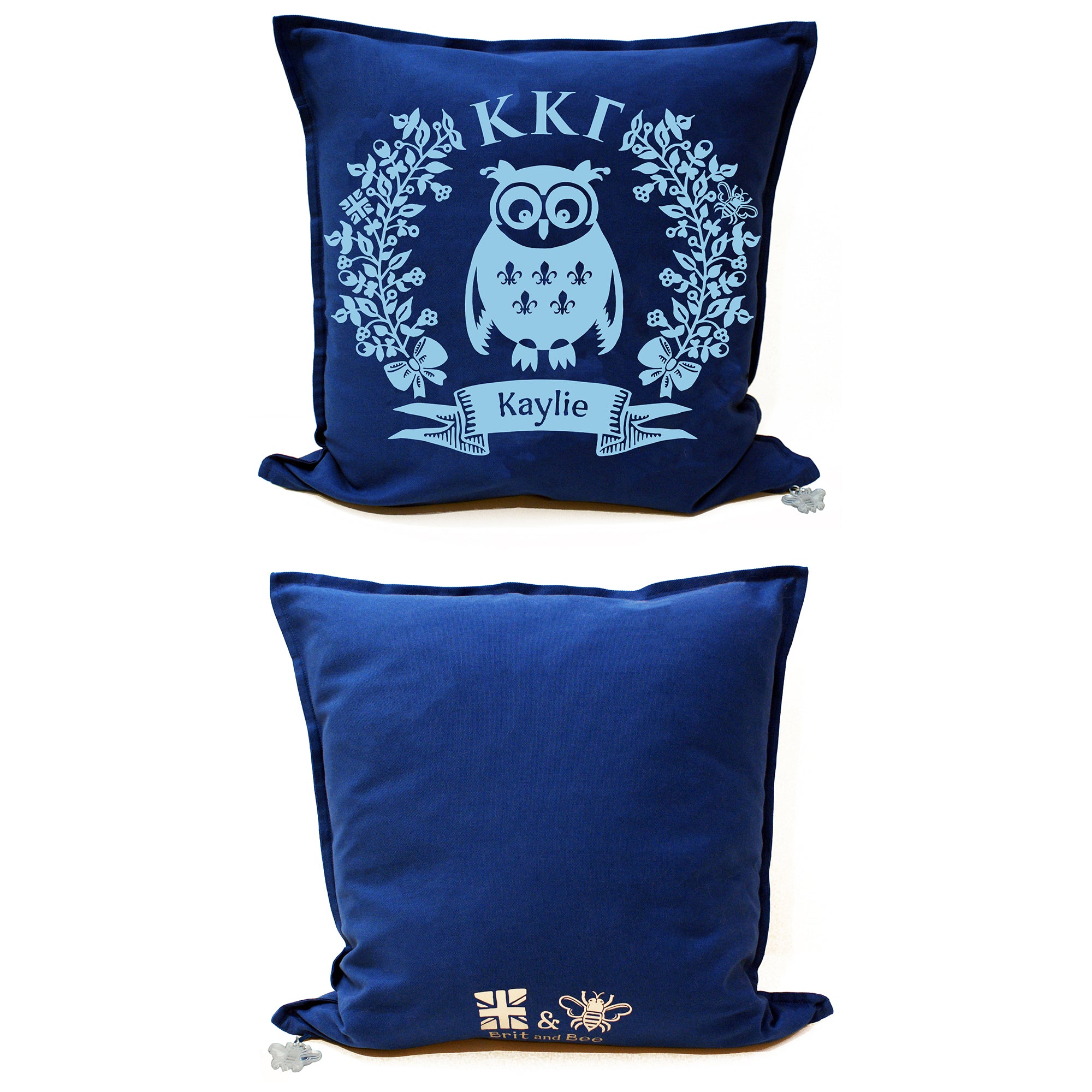 Kappa Kappa Gamma Pillow | Brit and Bee