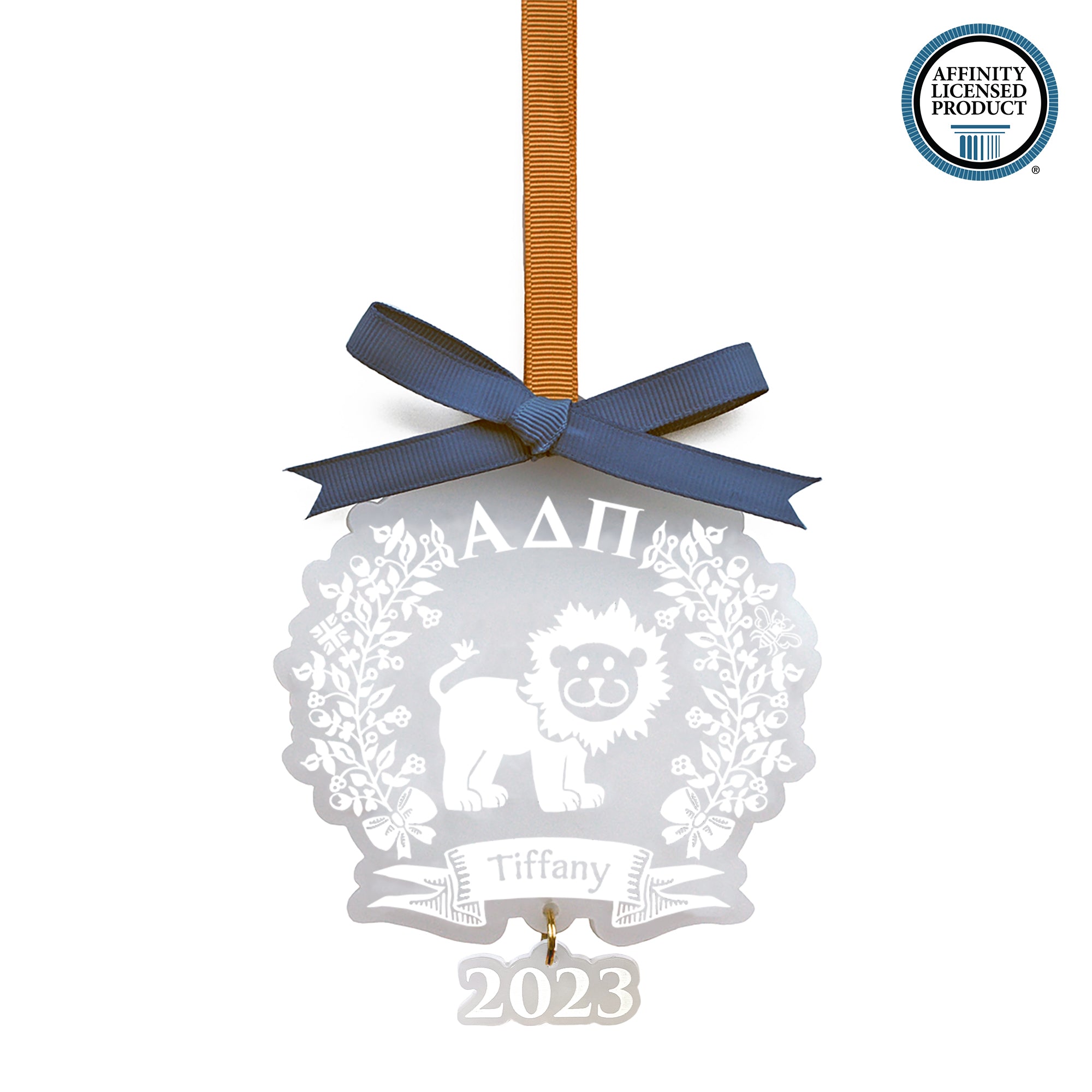 Alpha Delta Pi Sorority Ornament | Brit and Bee