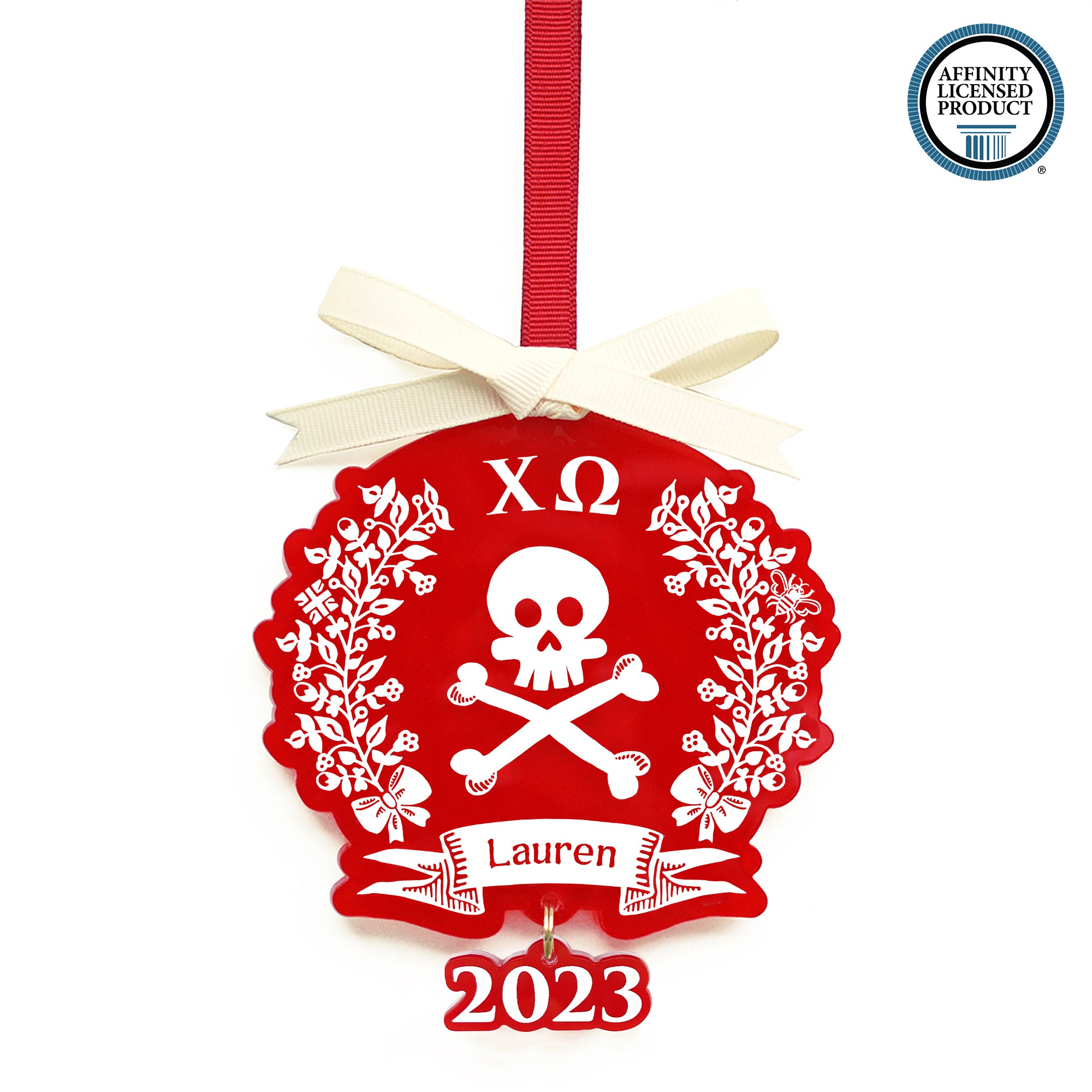 Chi Omega Ornament | Brit and Bee