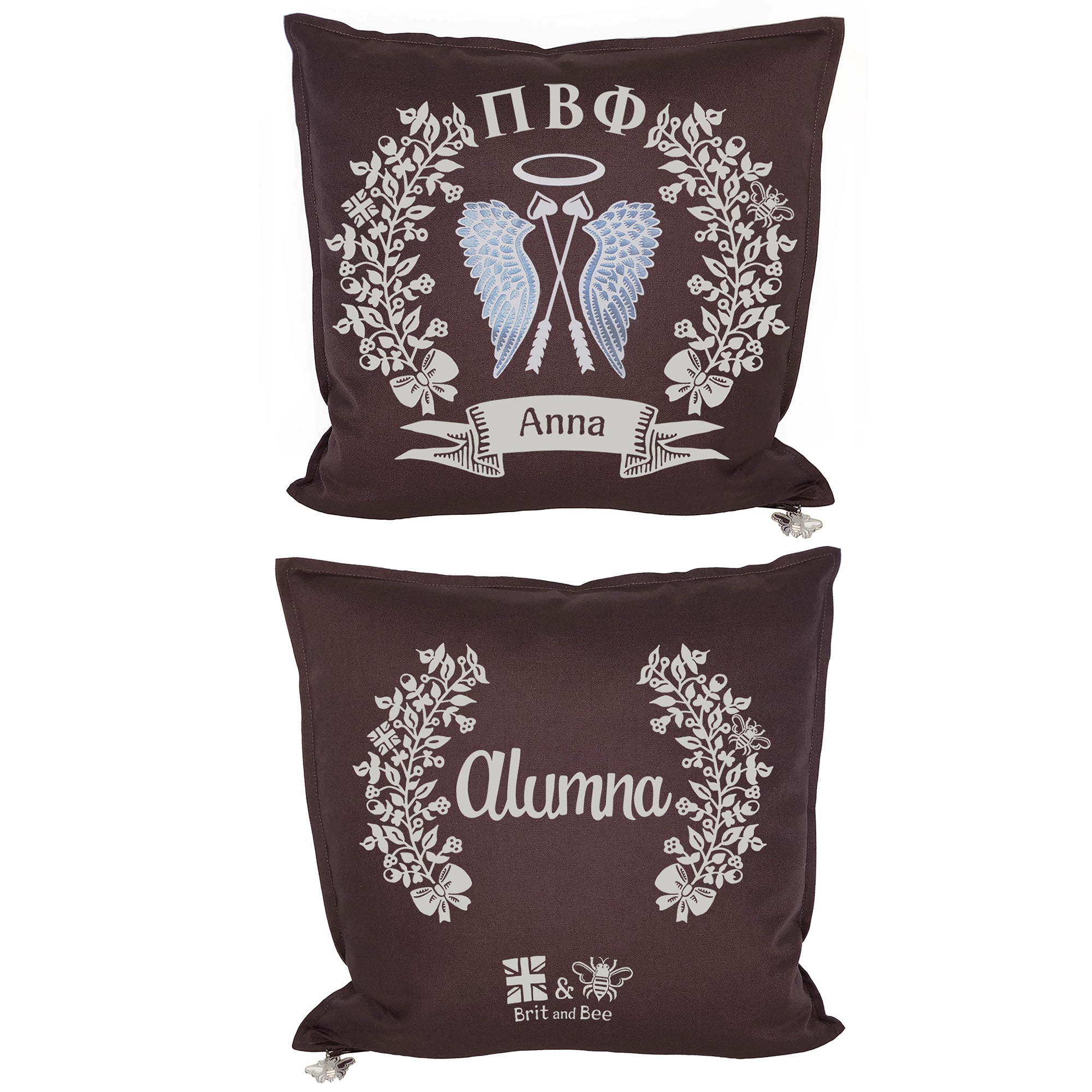 Pi Beta Phi Pillow | Brit and Bee