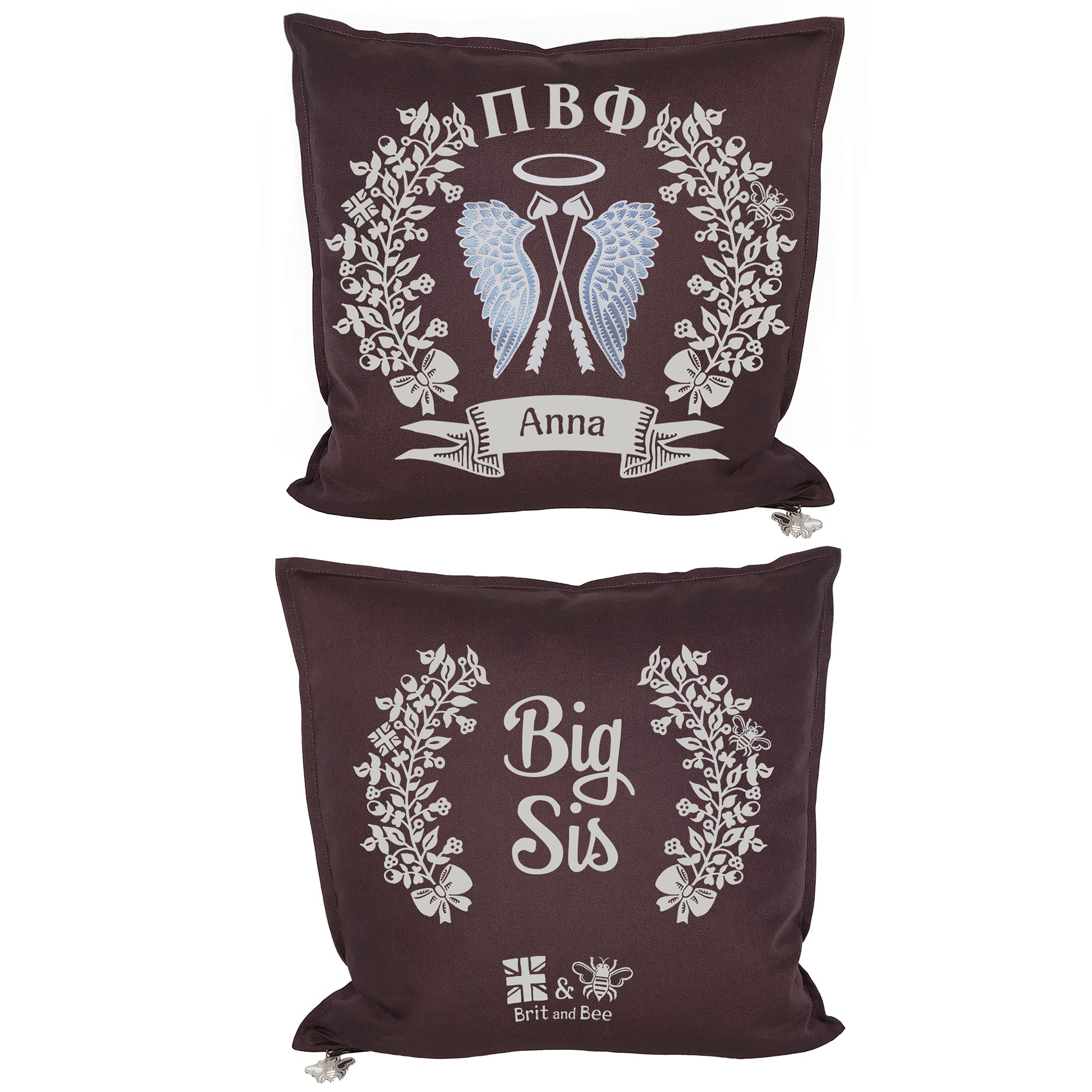 Pi Beta Phi Pillow | Brit and Bee