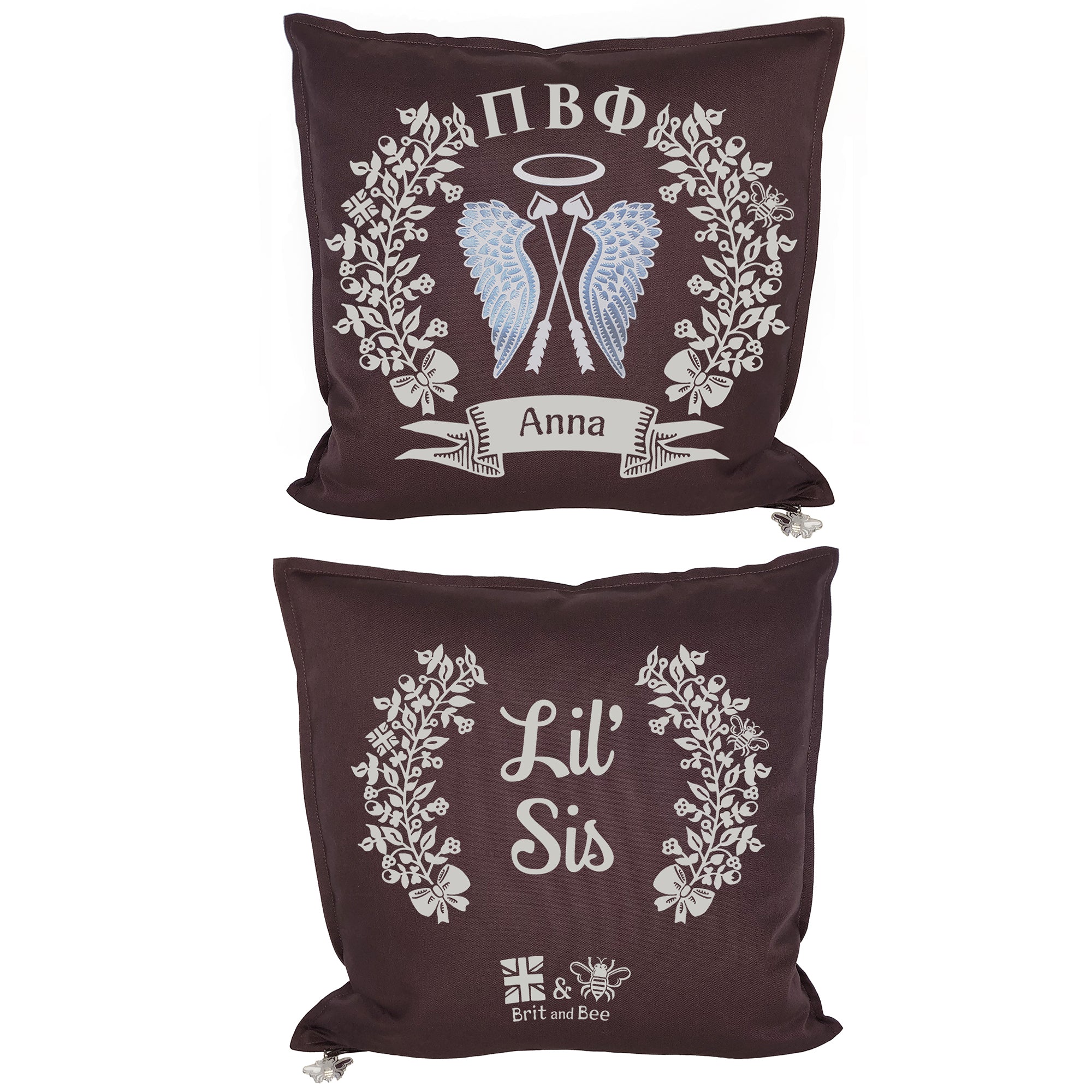 Pi Beta Phi Pillow | Brit and Bee