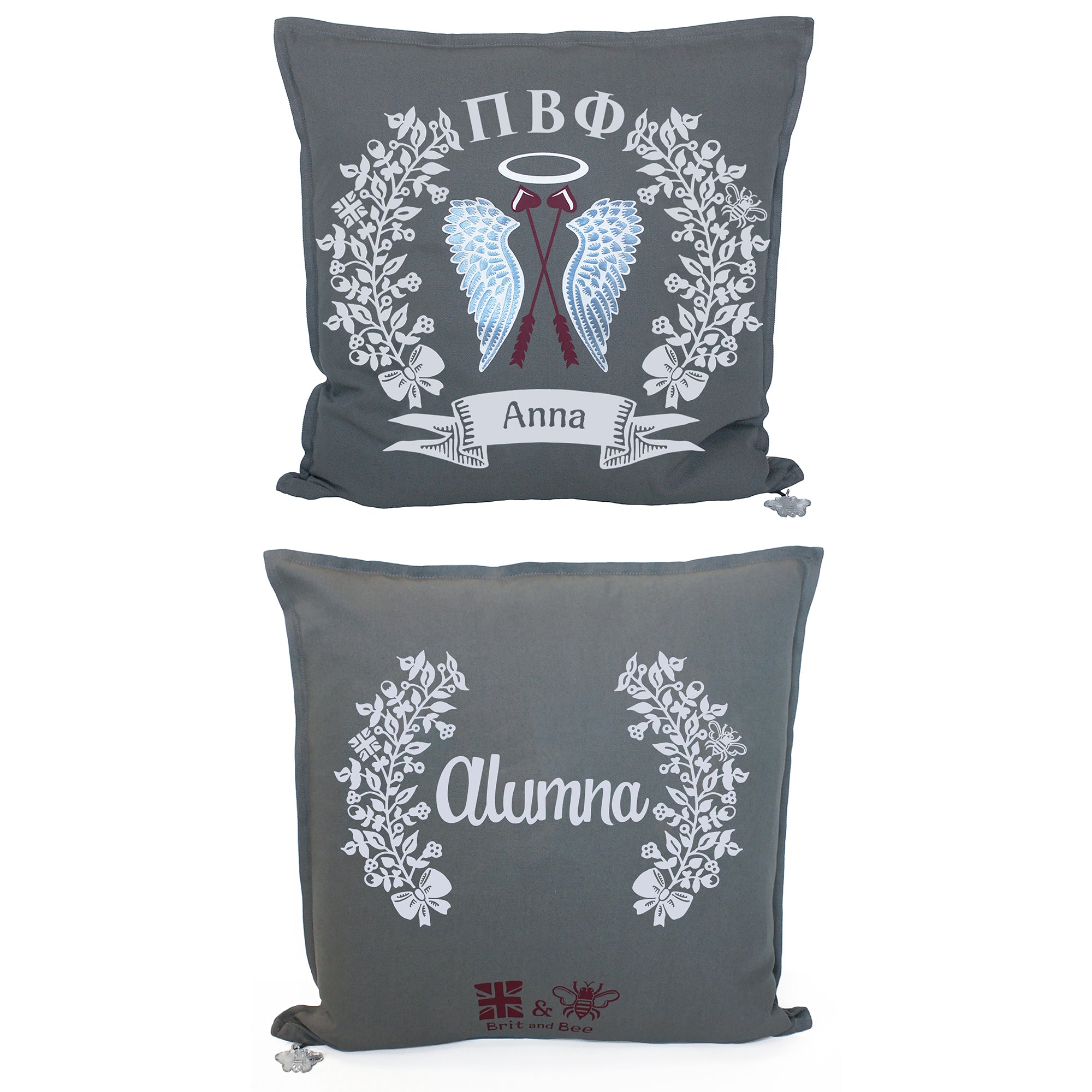 Pi Beta Phi Pillow | Brit and Bee