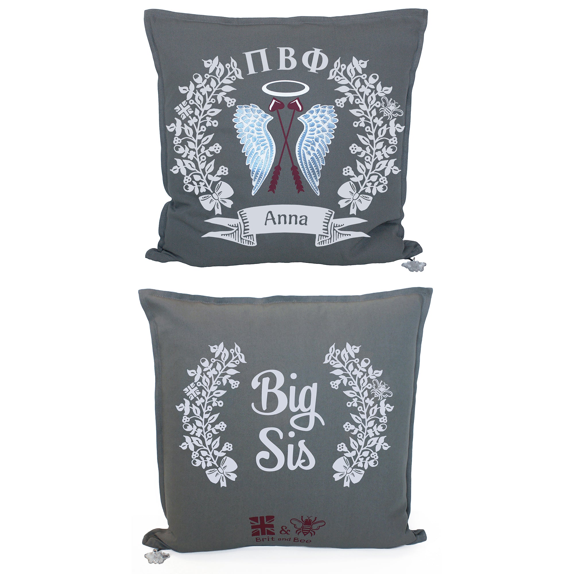 Pi Beta Phi Pillow | Brit and Bee