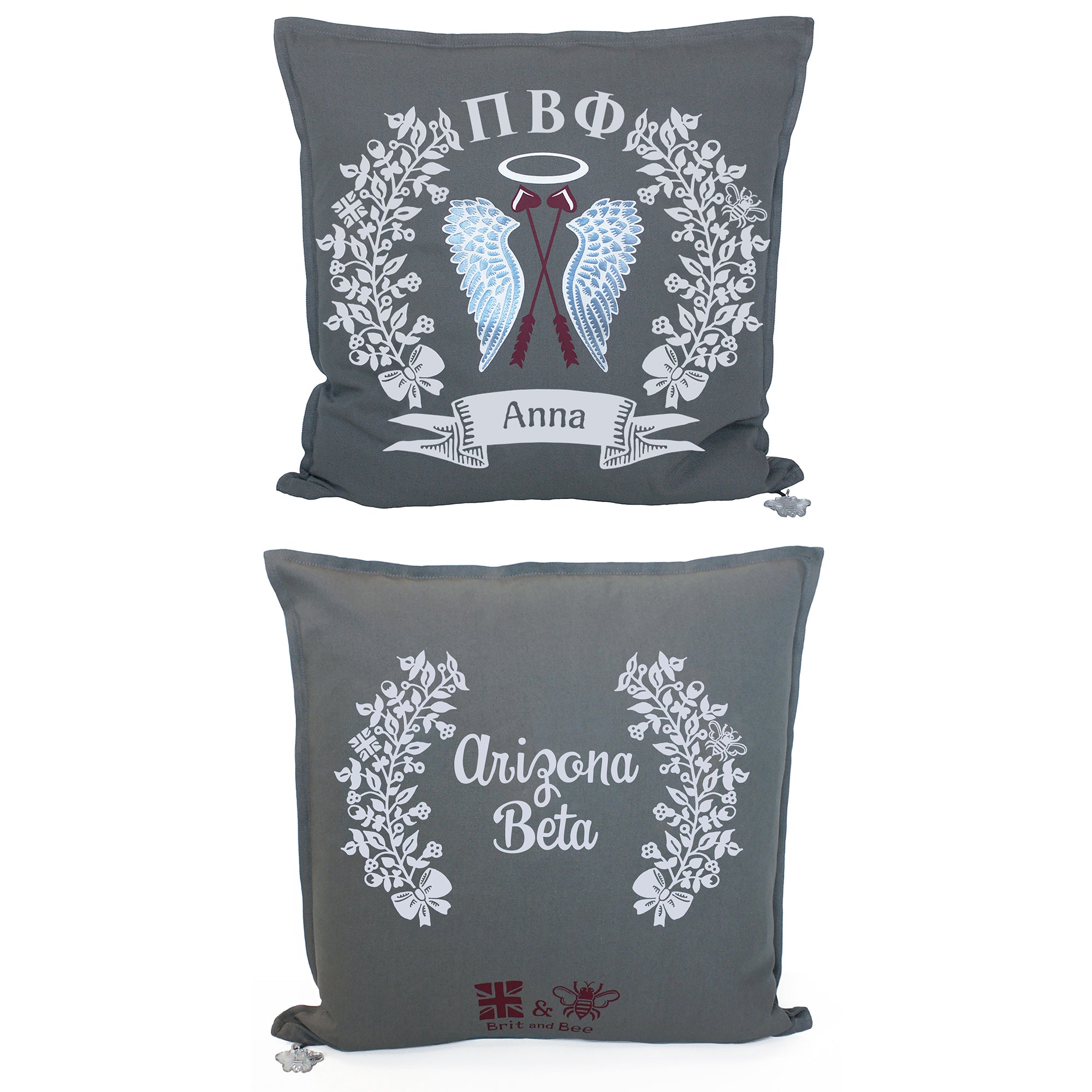 Pi Beta Phi Pillow | Brit and Bee