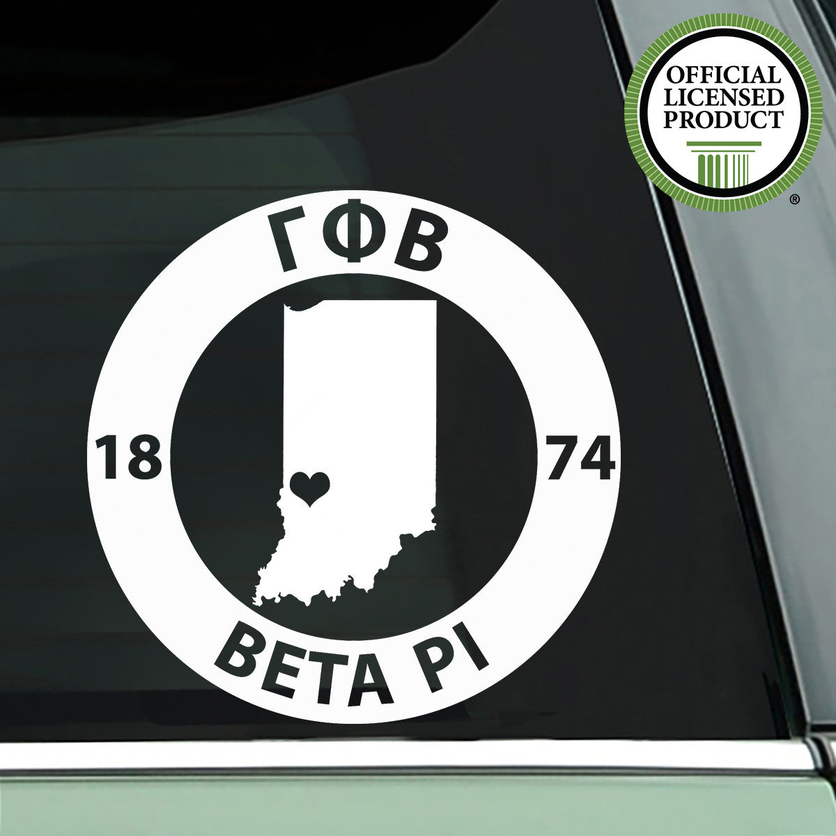 Brit and Bee Sorority State Decal - Gamma Phi Beta