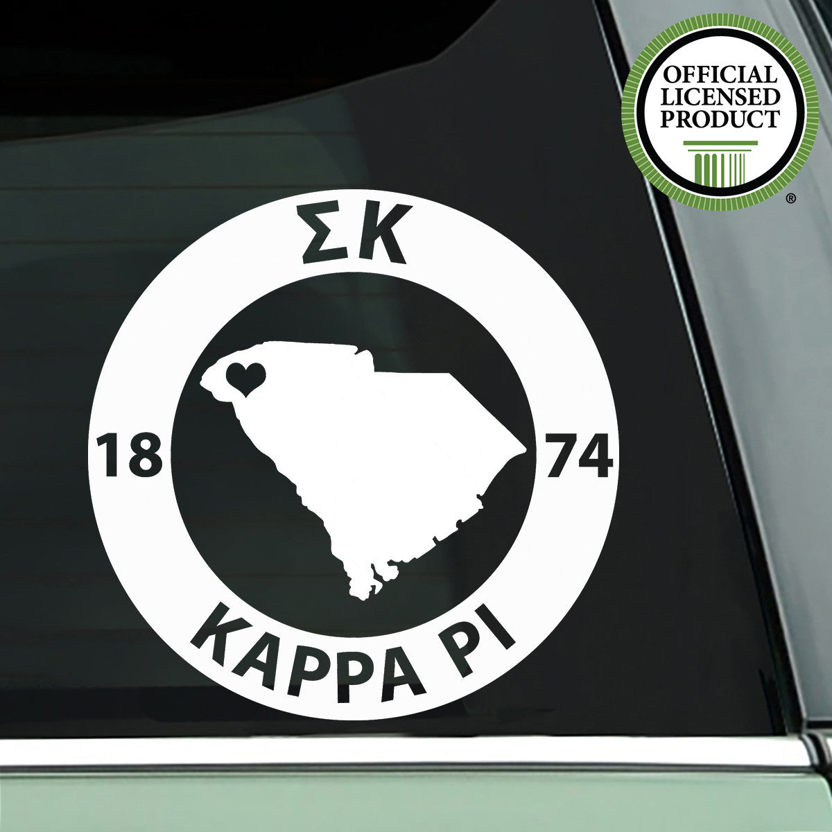 Brit and Bee Sorority State Decal - Sigma Kappa