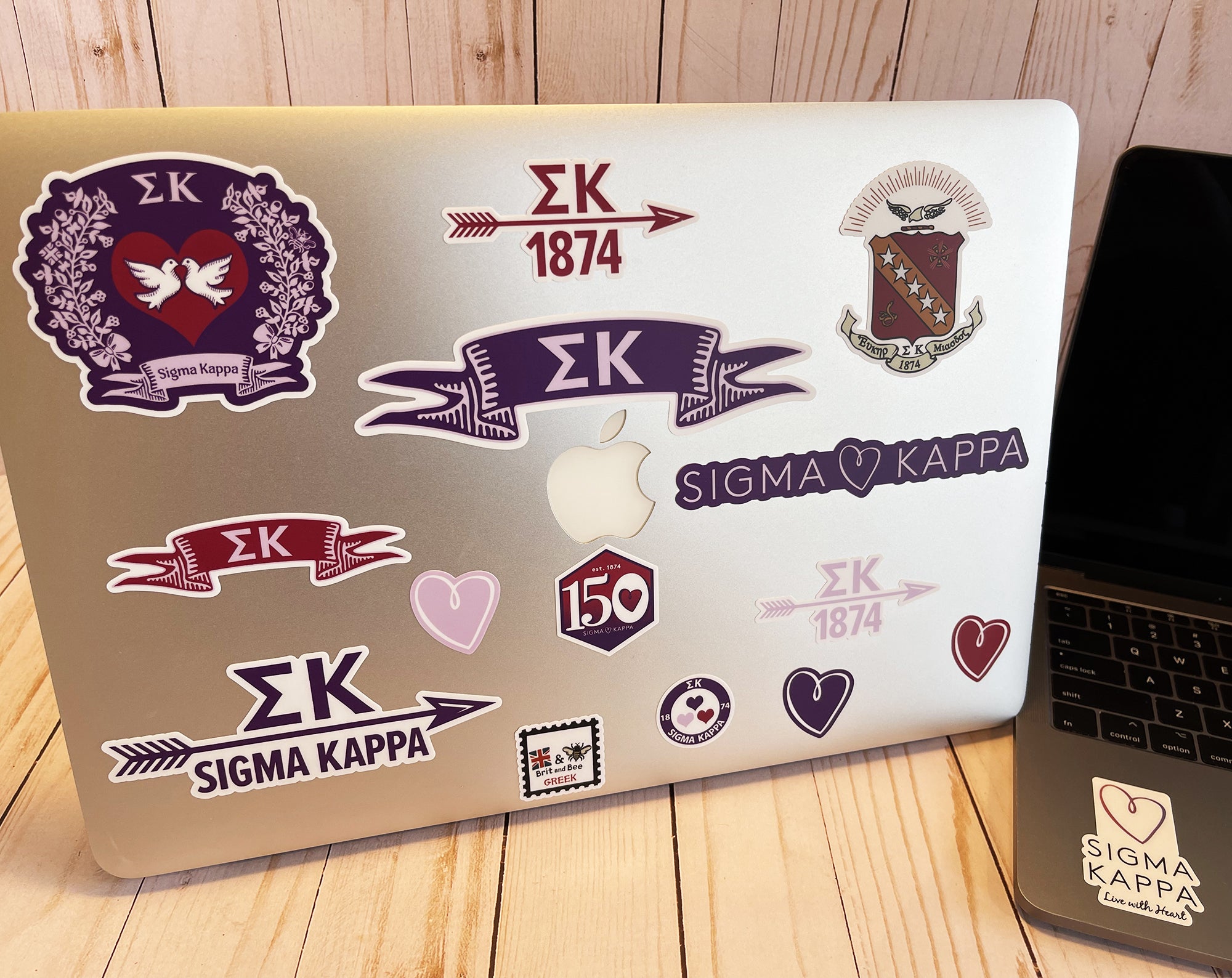 Sigma Kappa Sticker Sheet | Brit and Bee