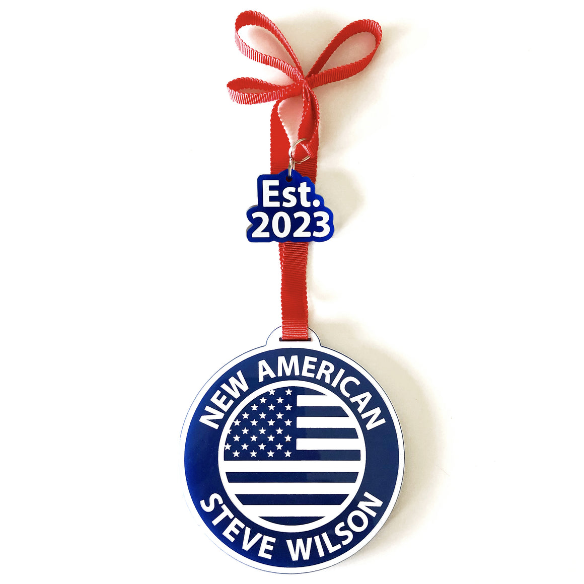 Brit and Bee Union Jack Ornament