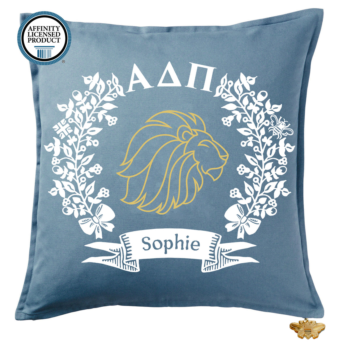 Alpha Delta Pi Pillow | Brit and Bee