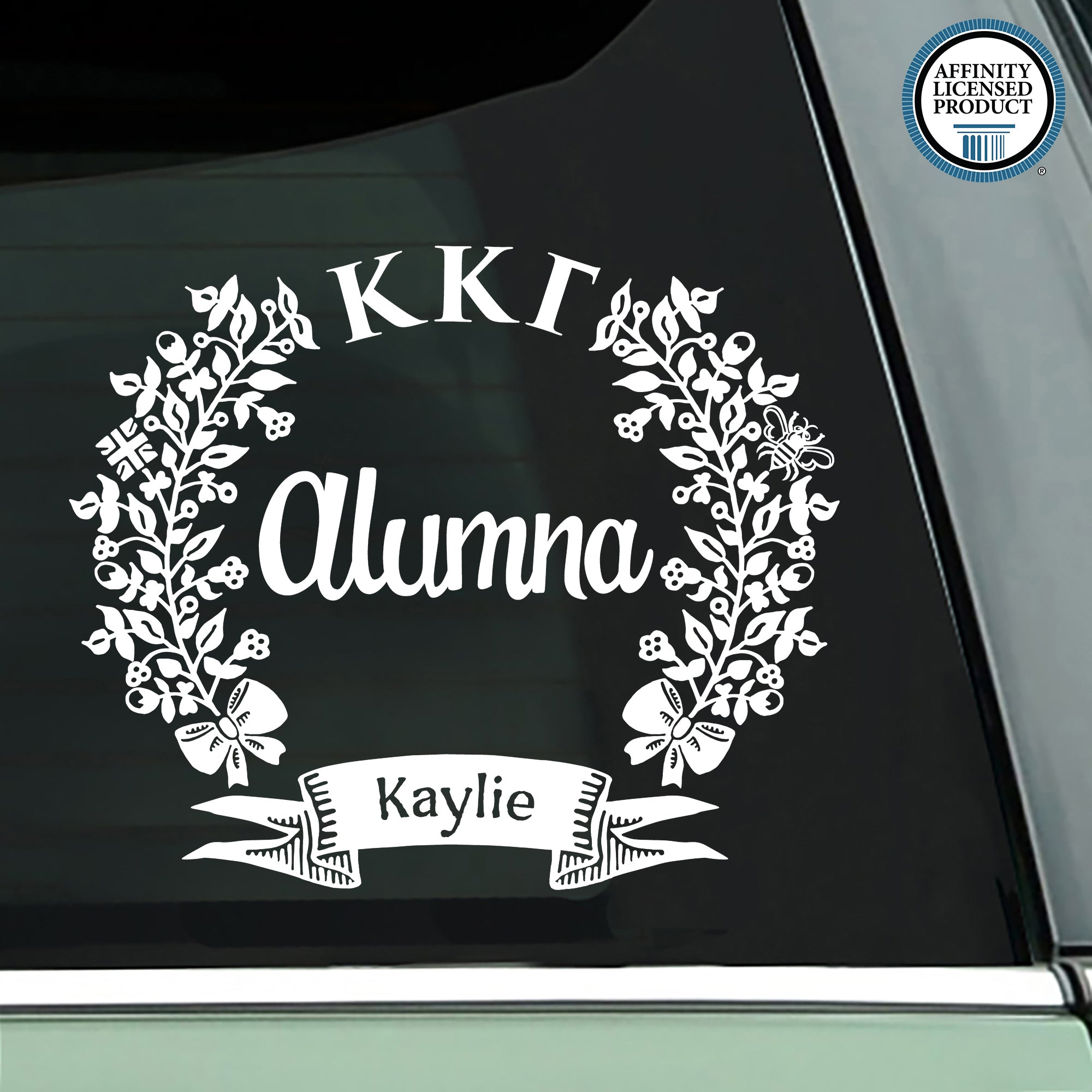 Kappa Kappa Gamma Alumna Decal | Brit and Bee