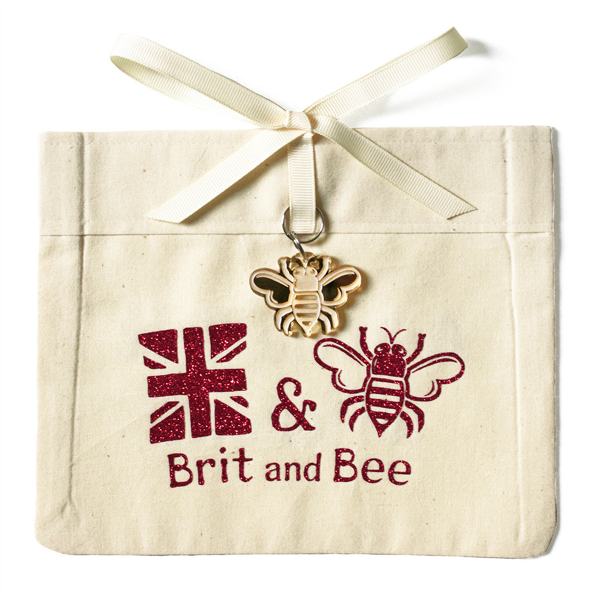 Brit and Bee Sorority Logo Ornament - Alpha Omicron Pi