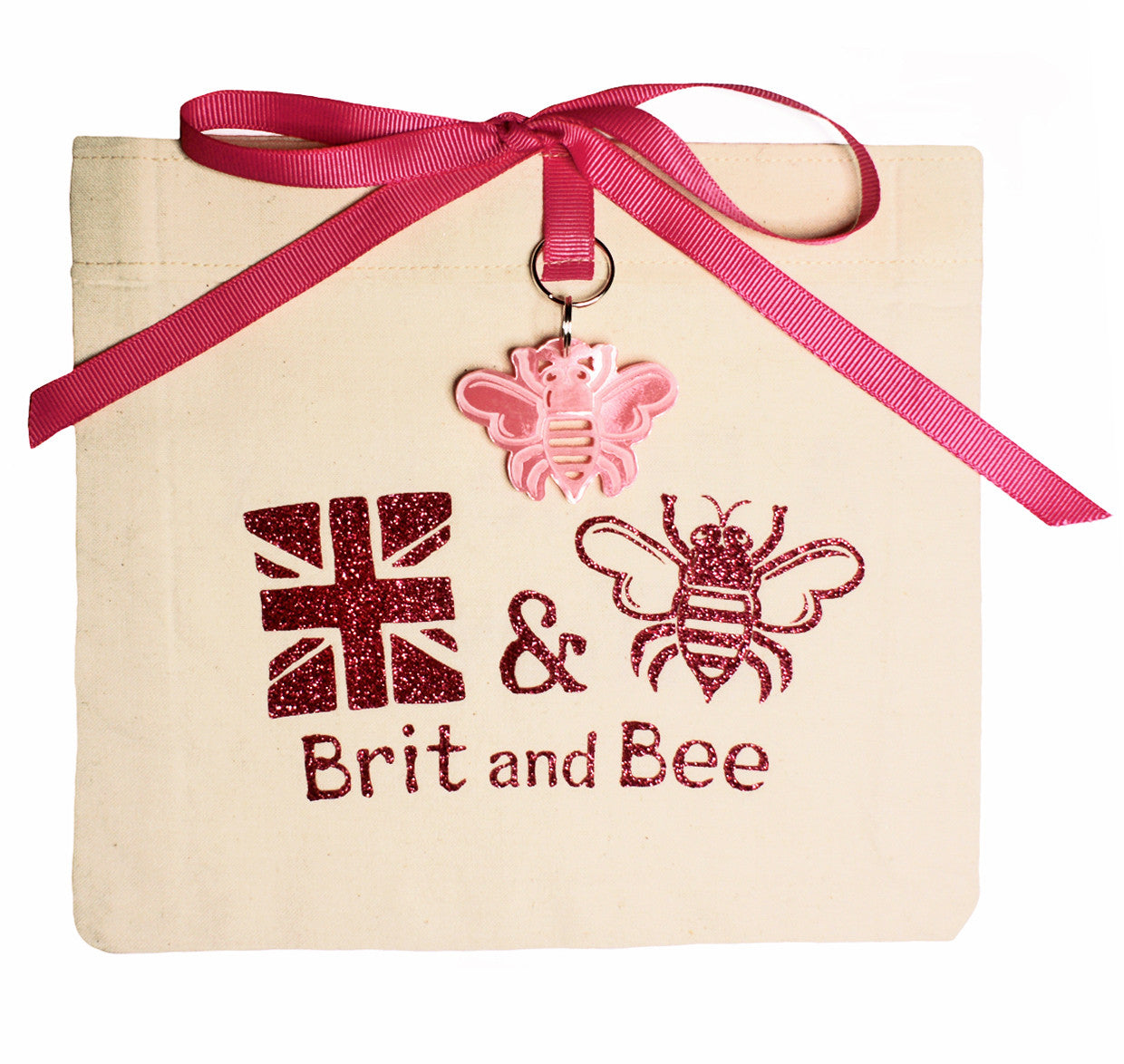 Brit and Bee Sorority Logo Ornament - Phi Mu