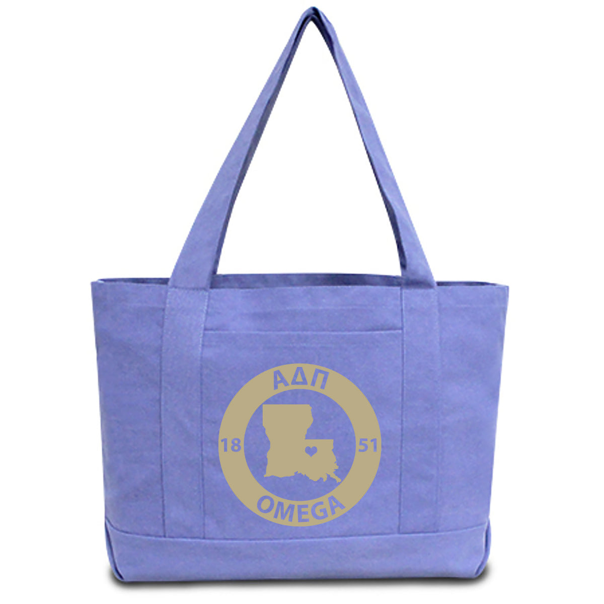 Alpha Delta Pi State Book Tote Bag | Brit and Bee
