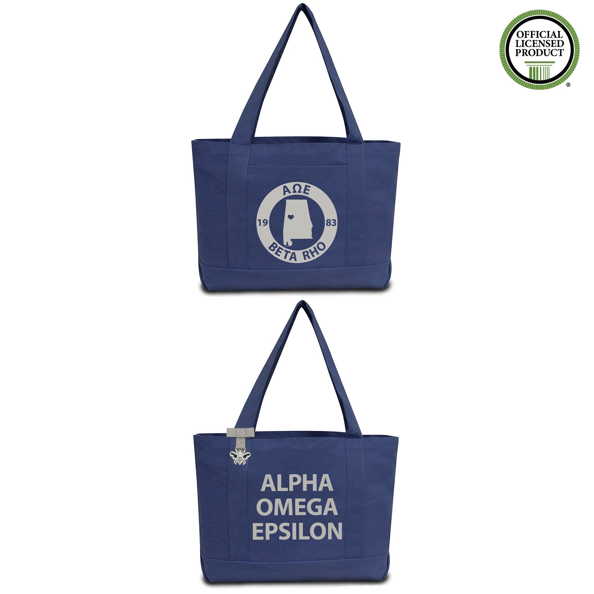 Alpha Omega Epsilon Book Bag | Brit and Bee