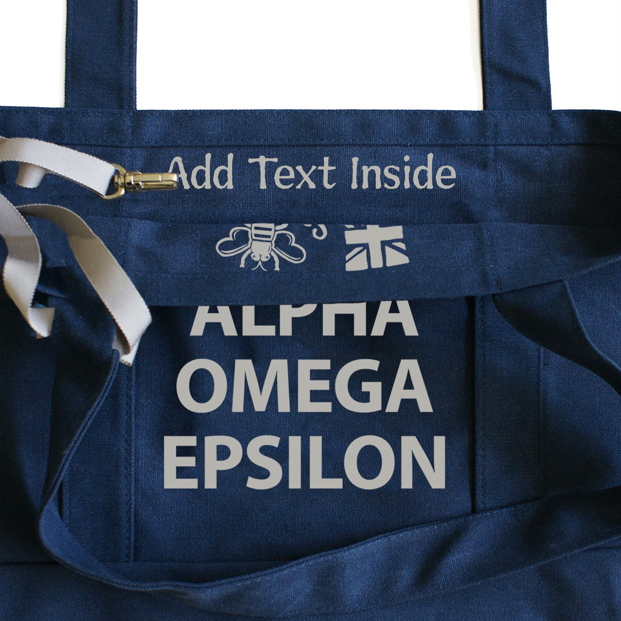 Alpha Omega Epsilon Book Bag | Brit and Bee