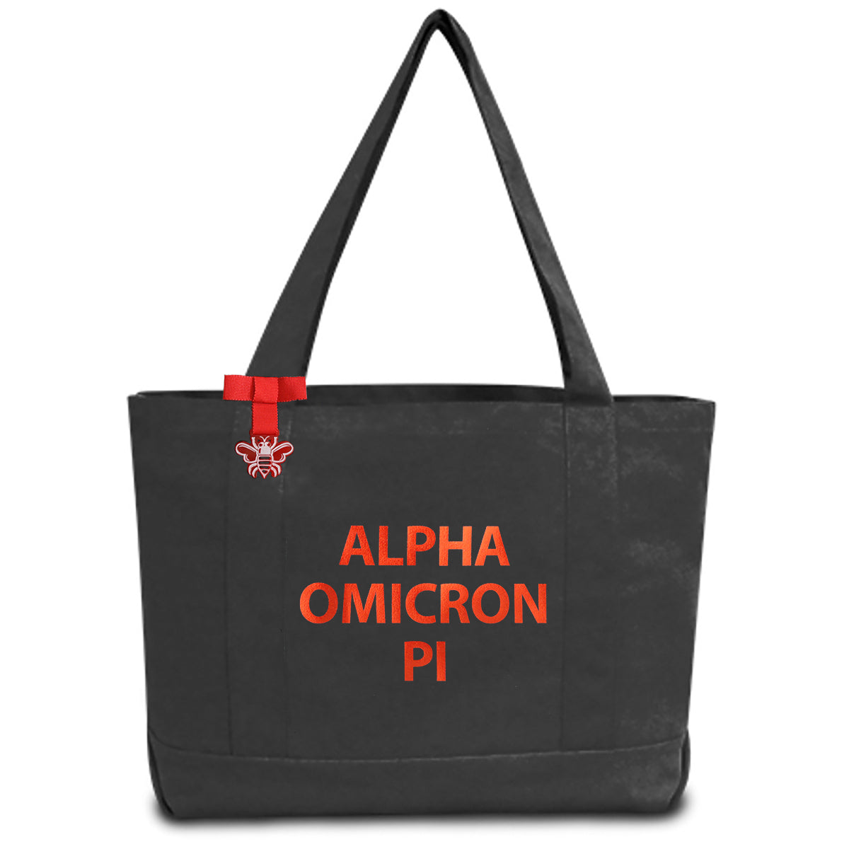 Alpha Omicron Pi State Book Tote Bag | Brit and Bee