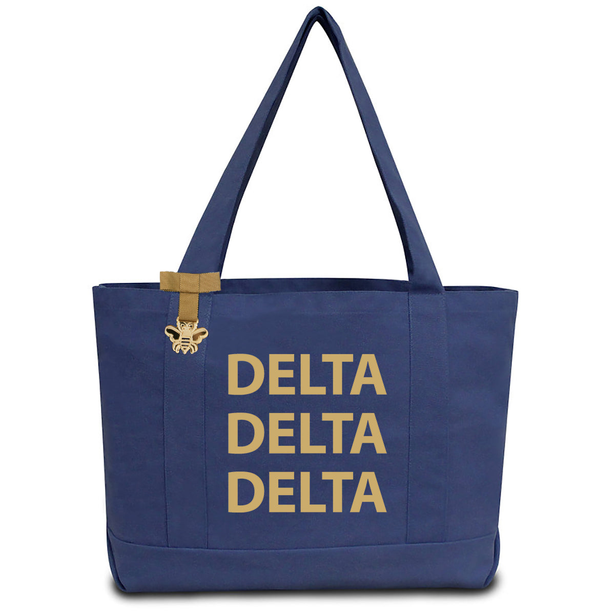 Delta Delta Delta State Book Tote Bag | Brit and Bee