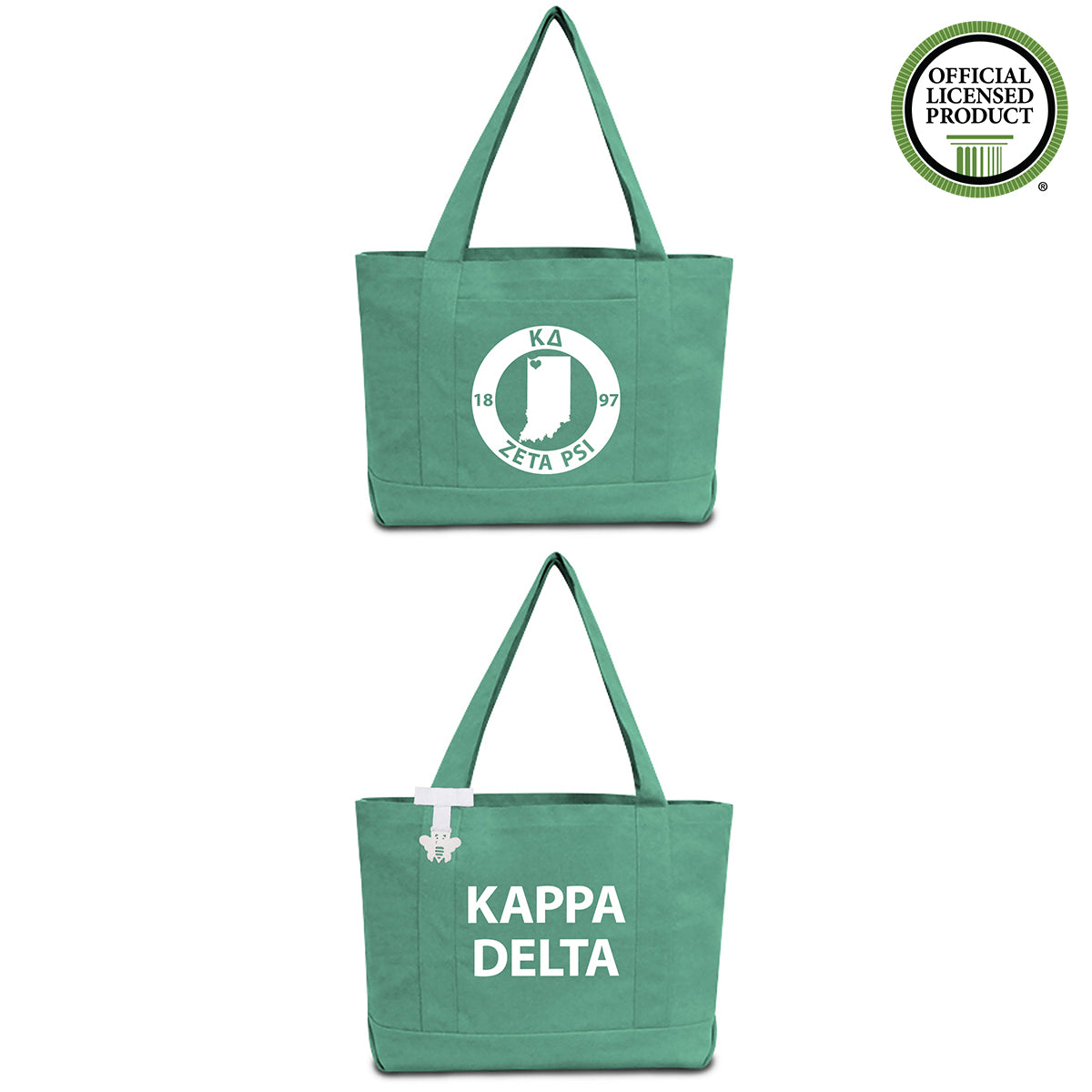 Kappa Delta State Book Tote Bag | Brit and Bee