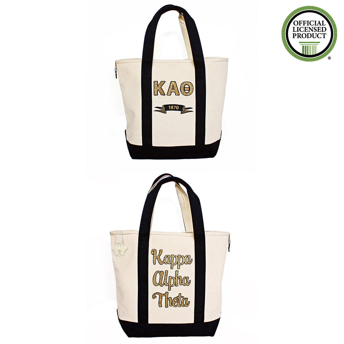 Kappa Alpha Theta Comfort Colors Tote Bag | Brit and Bee