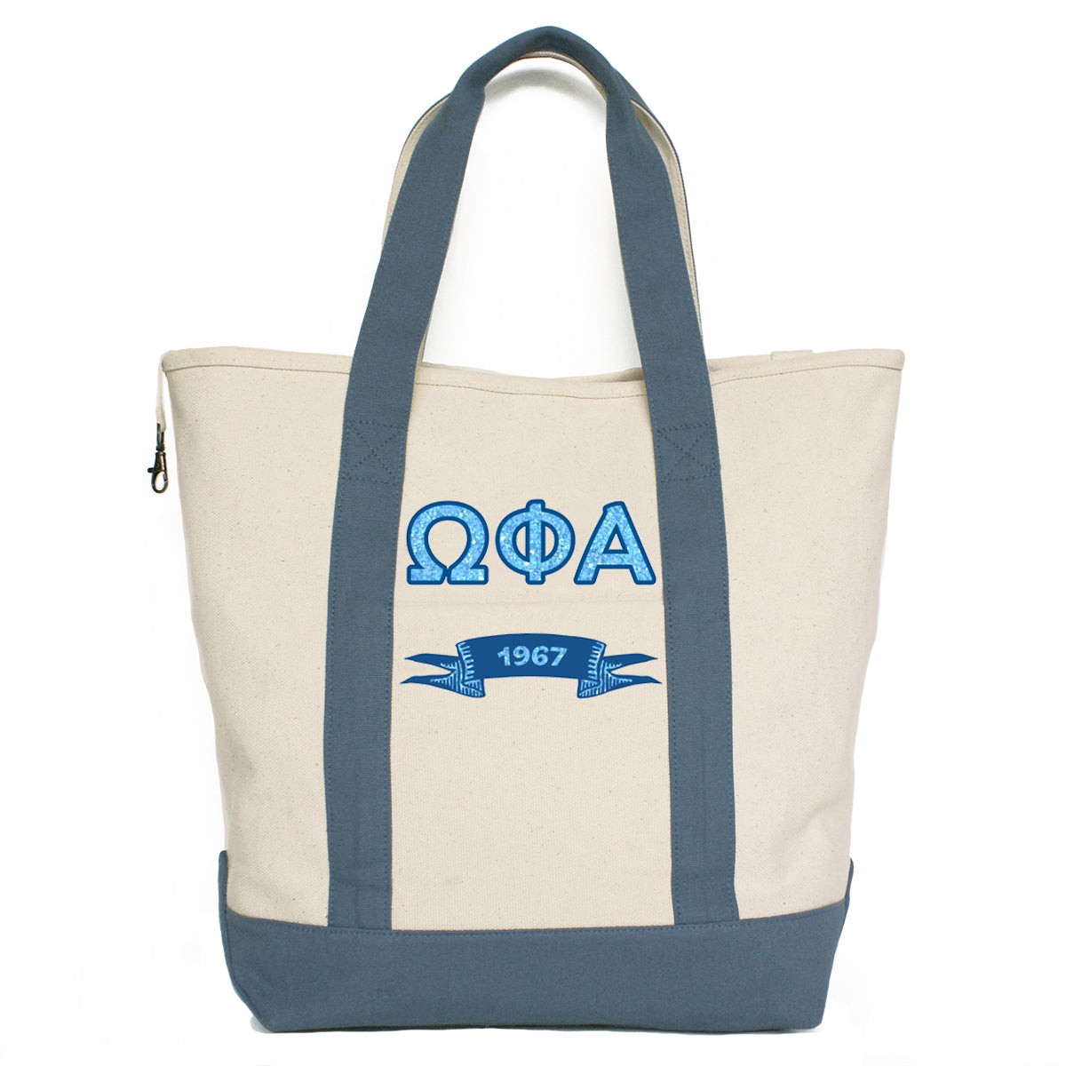 Omega Phi Alpha Comfort Colors Tote Bag | Brit and Bee