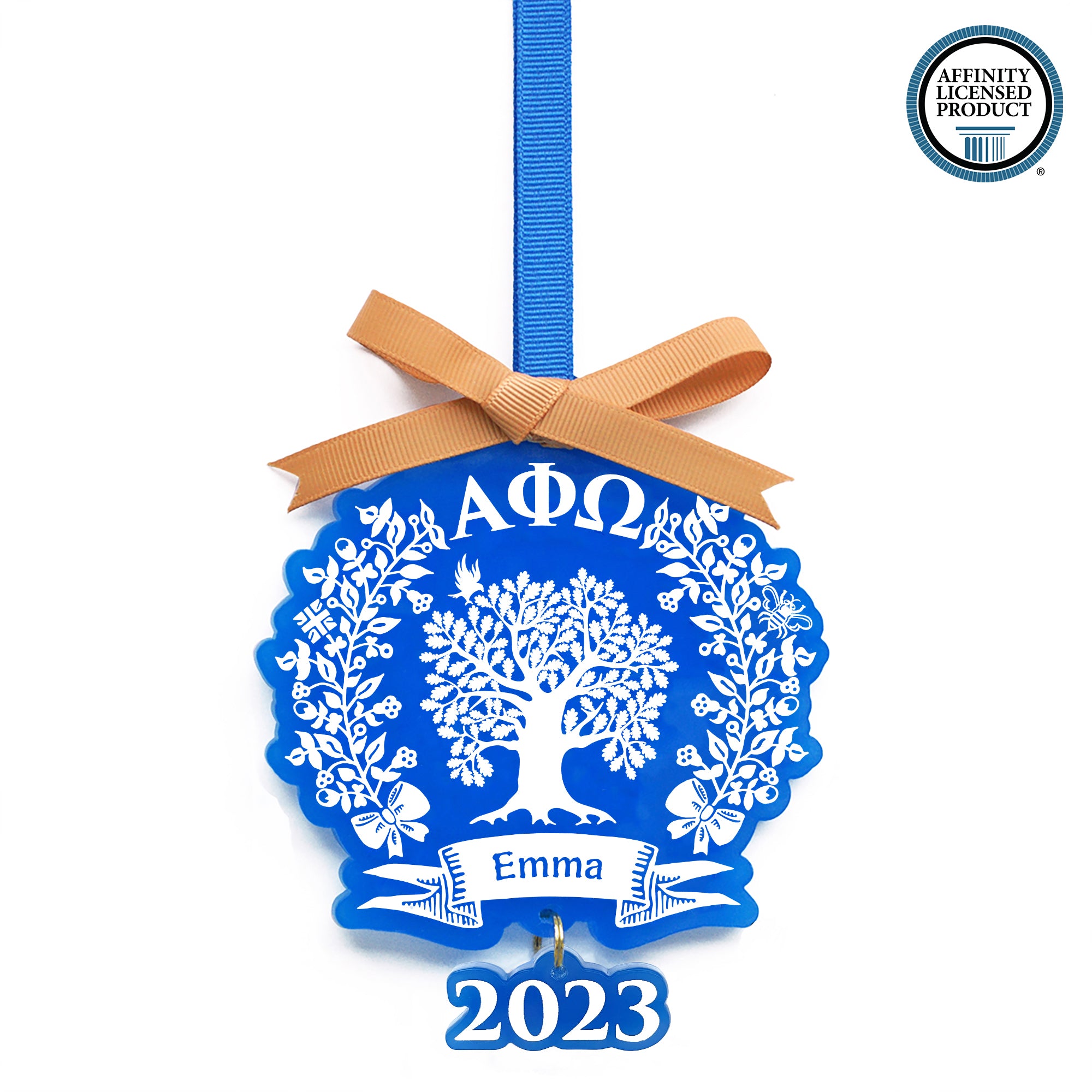 Alpha Phi Omega Ornament | Brit and Bee