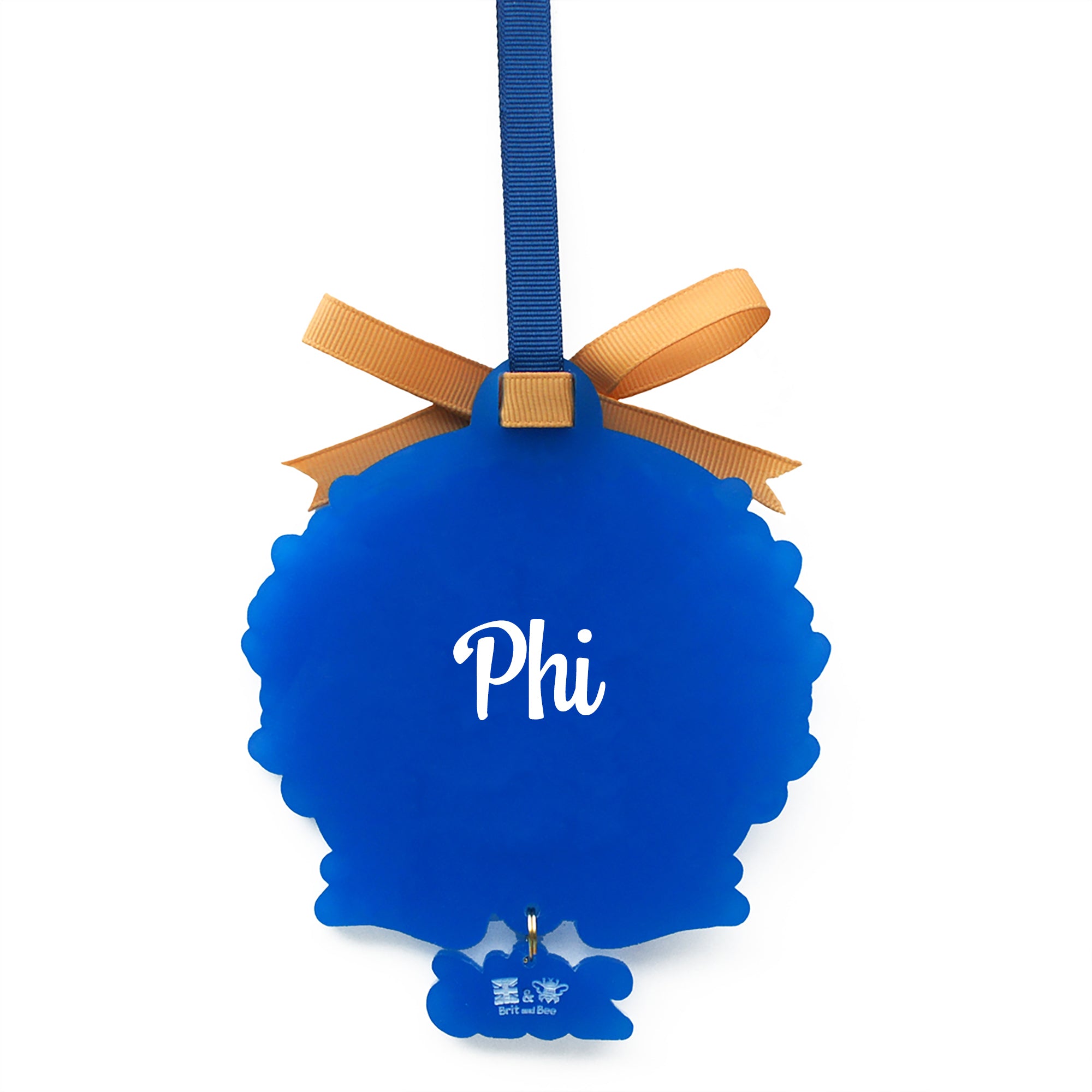 Alpha Phi Omega Sorority Ornament | Brit and Bee