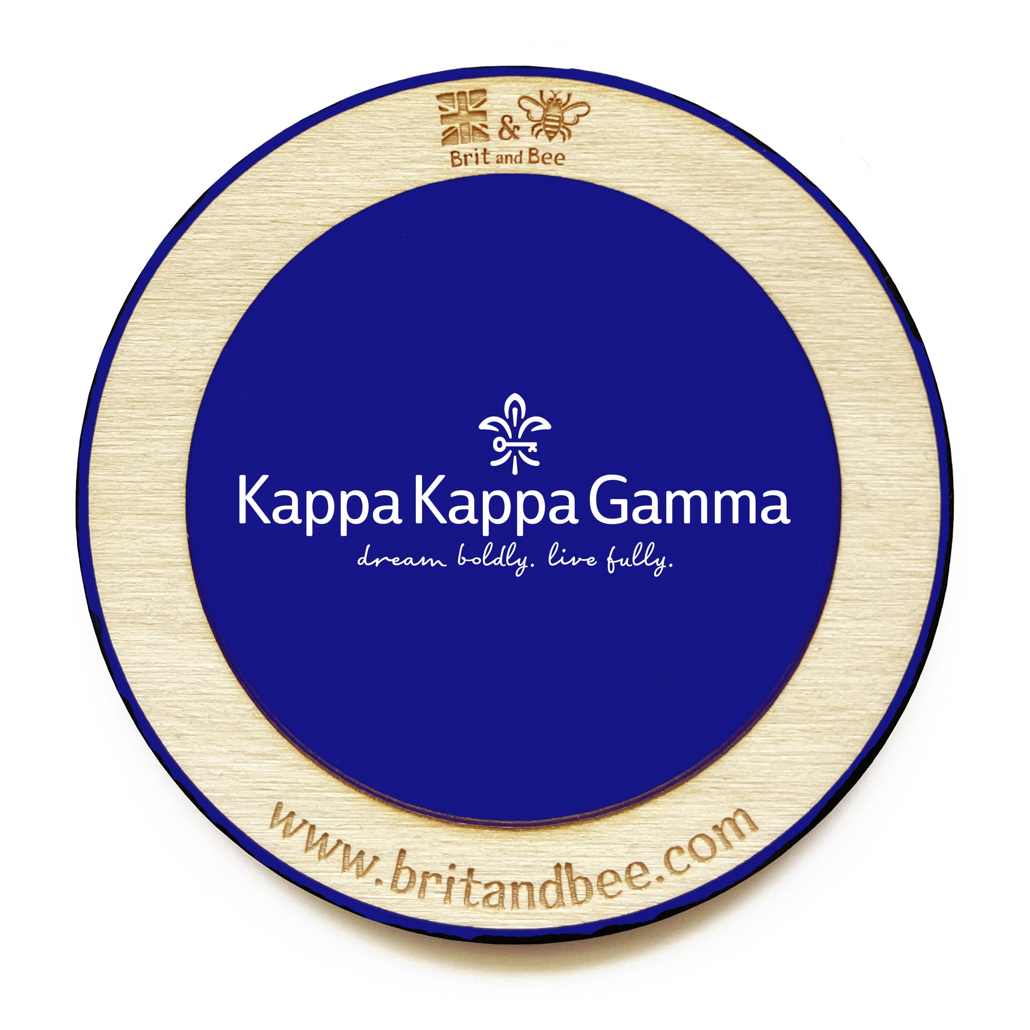Kappa Kappa Gamma Sorority Coaster