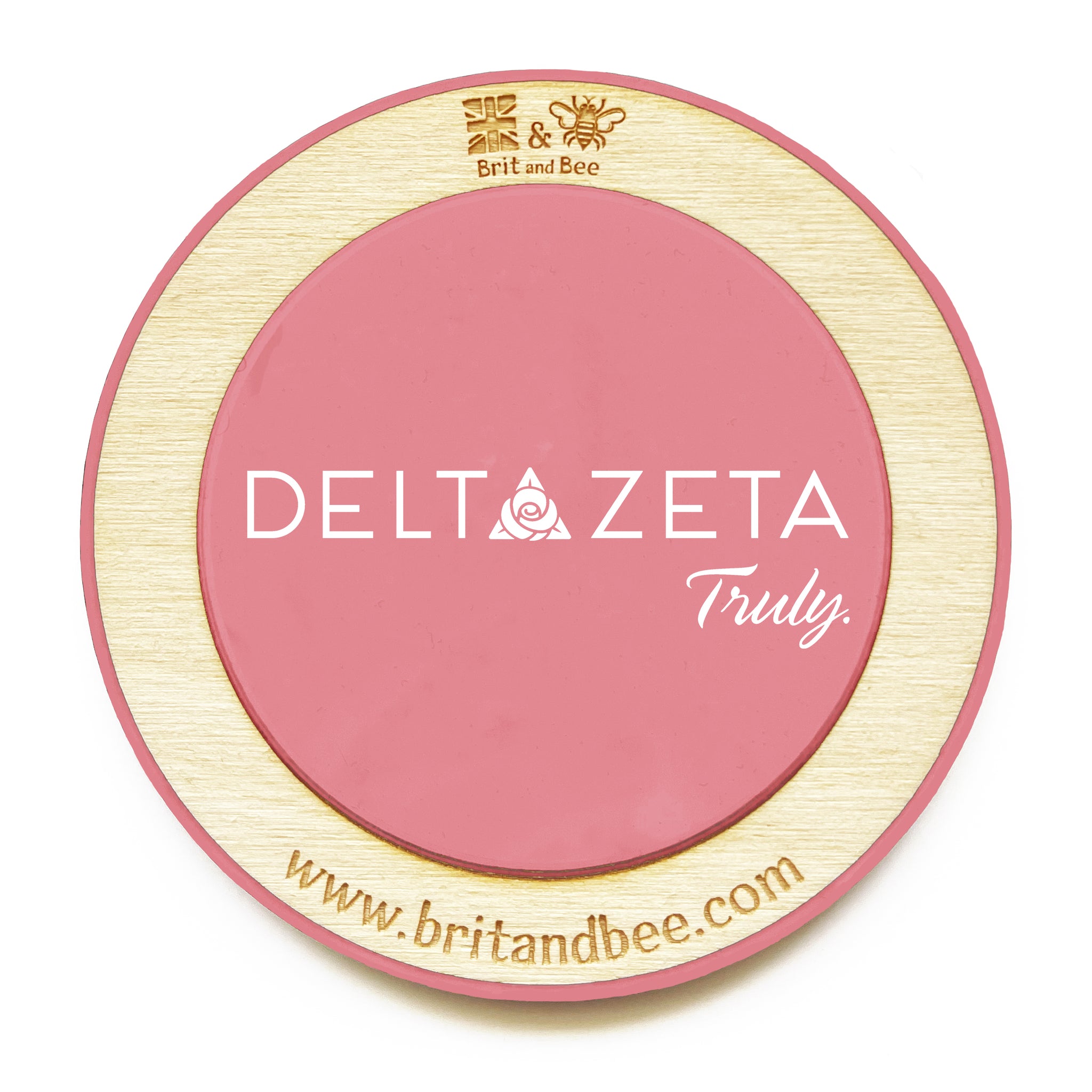 Delta Zeta Sorority Coaster