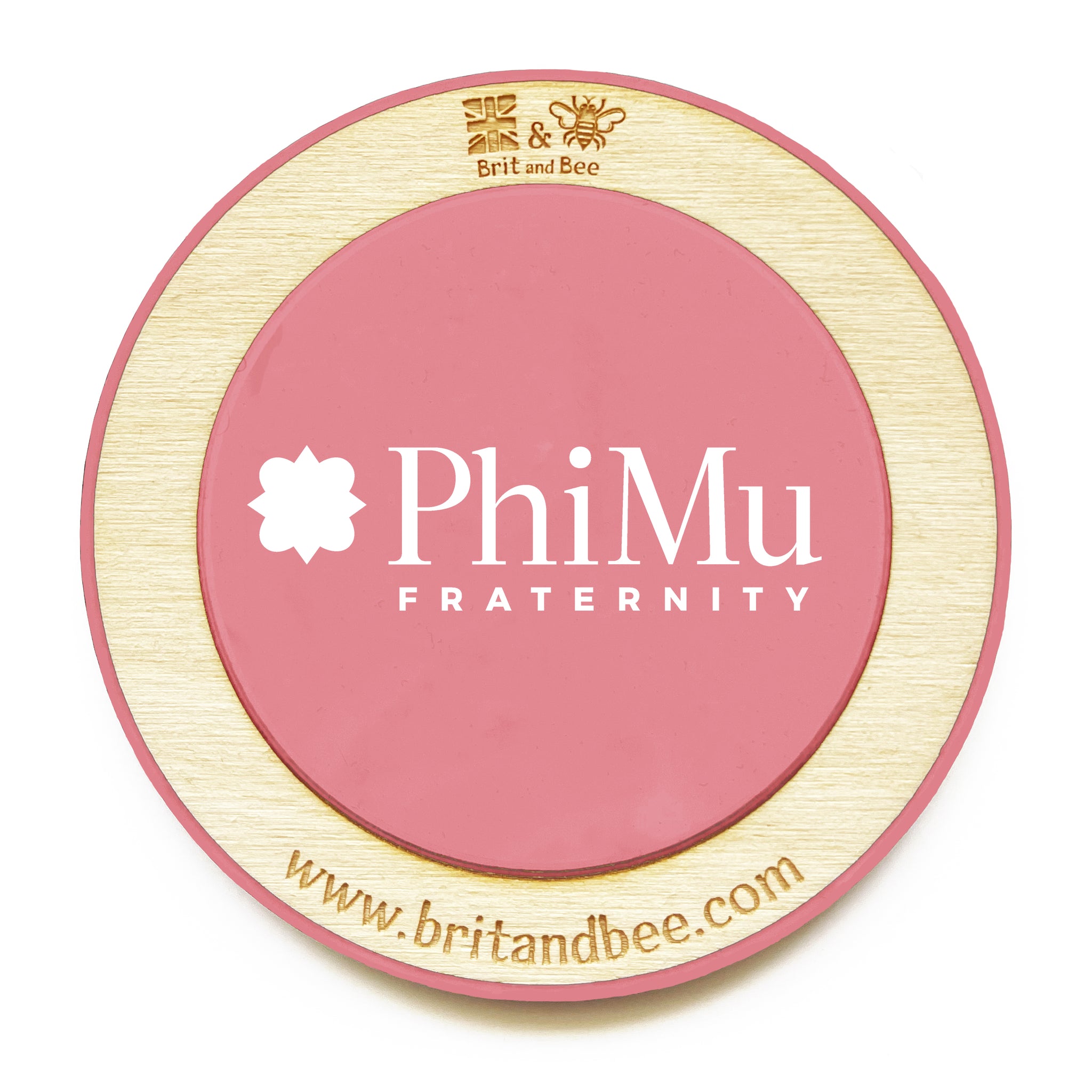 Phi Mu Sorority Coaster