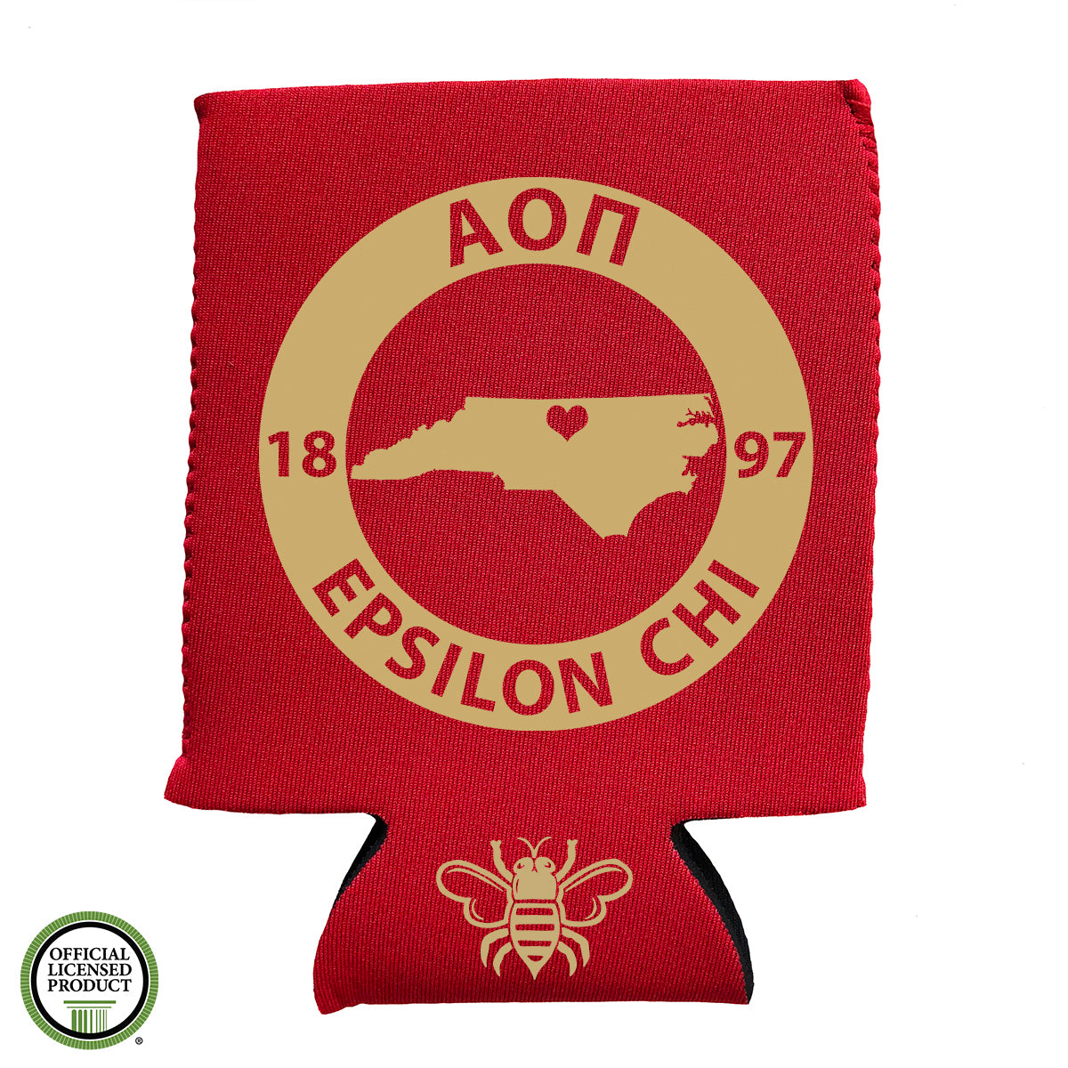 Brit and Bee Can Cooler - Alpha Omicron Pi