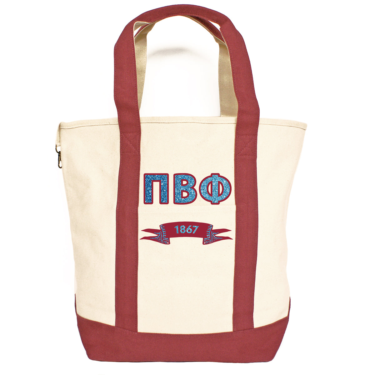 Pi Beta Phi Comfort Colors Tote Bag | Brit and Bee