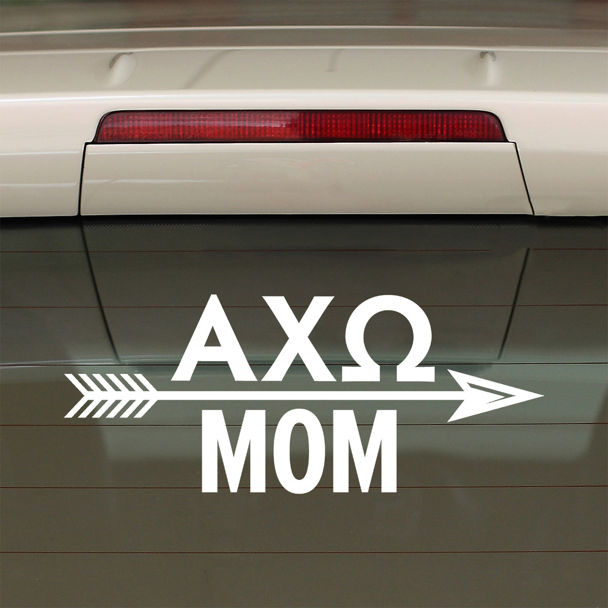 Brit and Bee Sorority Arrow Decal - Alpha Chi Omega