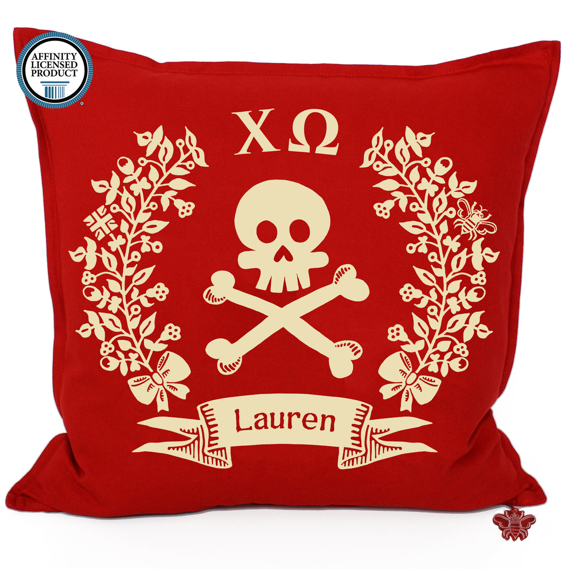 Chi Omega Pillow | Brit and Bee