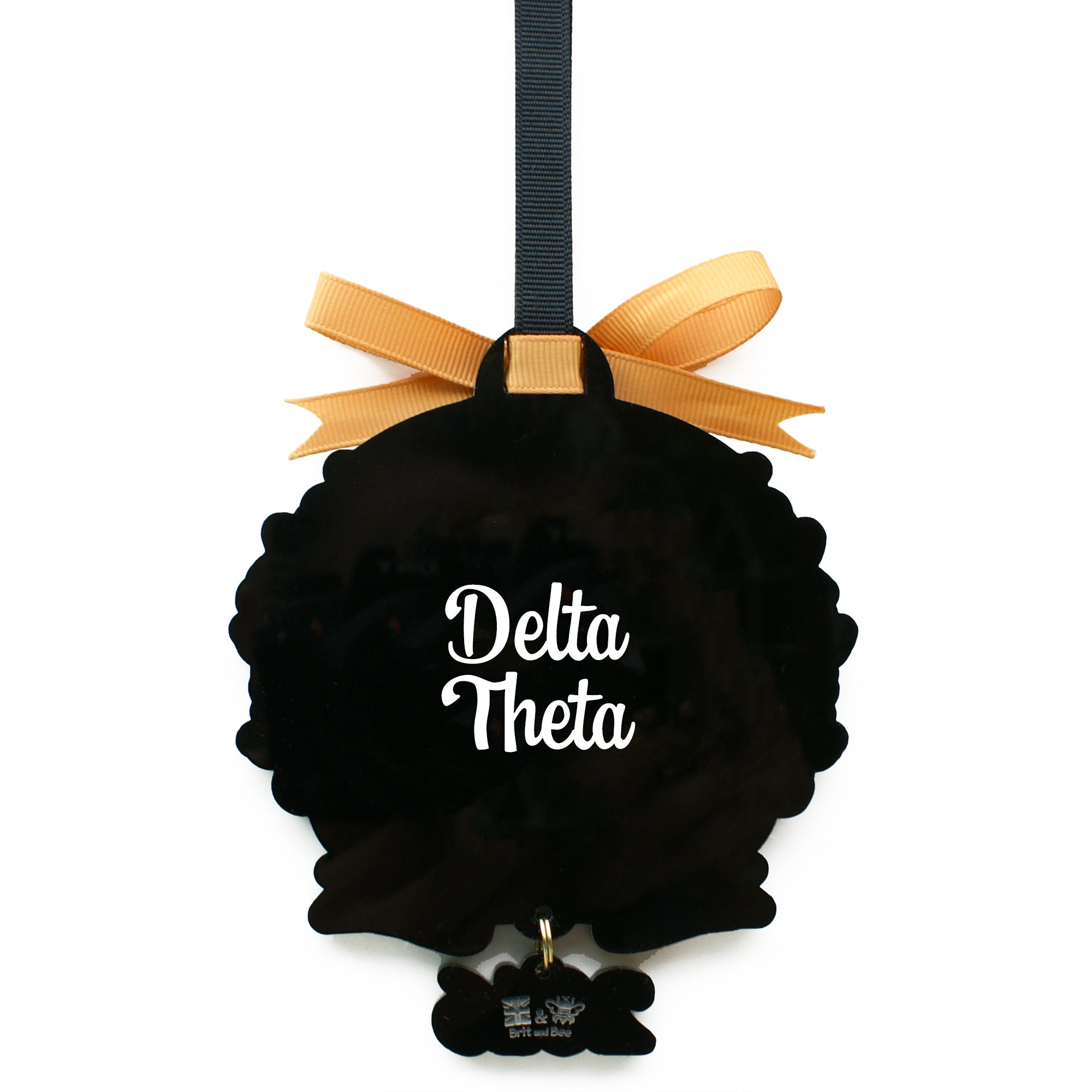 Kappa Alpha Theta Sorority Ornament | Brit and Bee