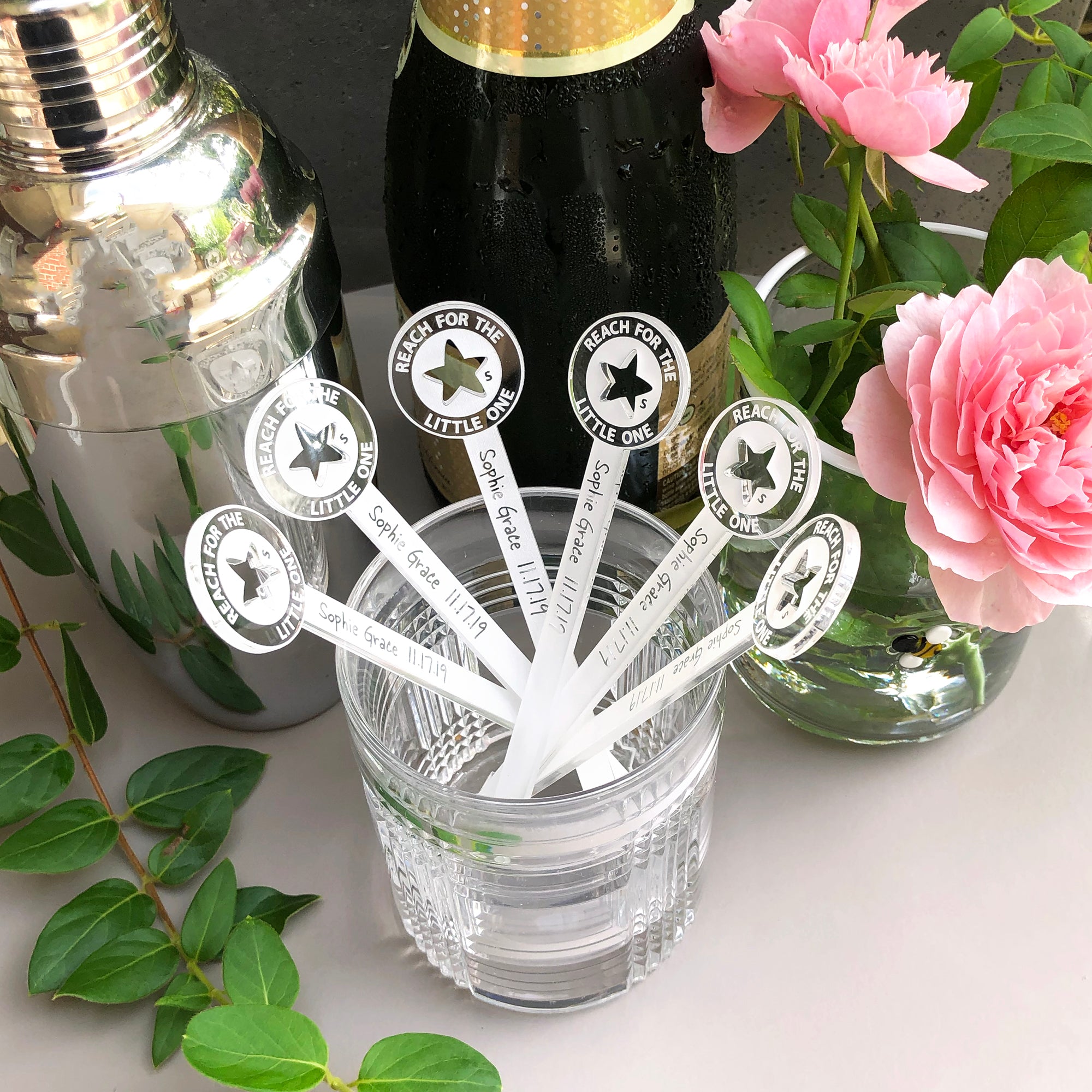 Reach For The Stars Swizzle Sticks | Brit and Bee